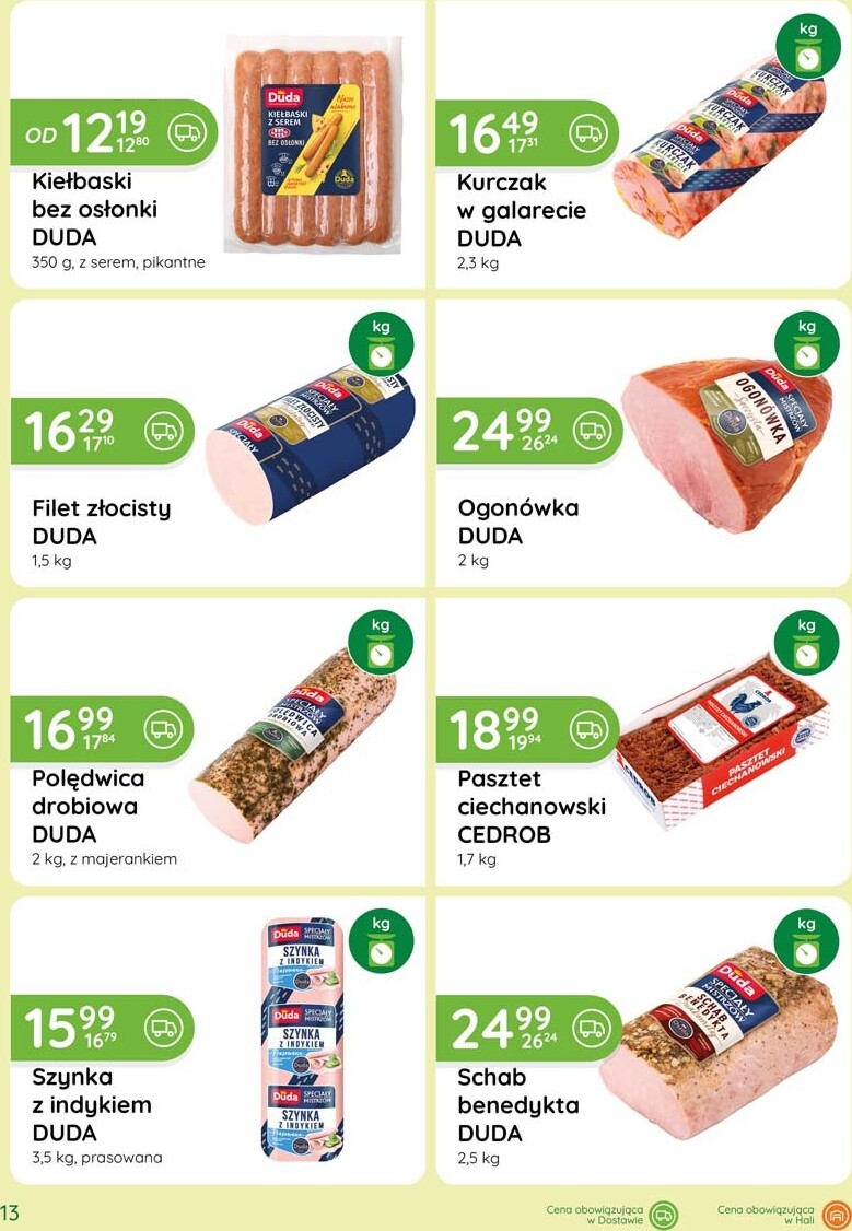 eurocash - Aktualna gazetka Eurocash - Katalog Wędlin ważna od 04.06.2026 do 01.07.2026 - page: 13