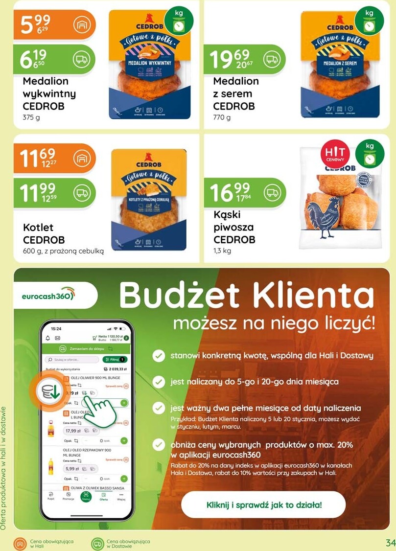 eurocash - Aktualna gazetka Eurocash - Katalog Wędlin ważna od 04.06.2026 do 01.07.2026 - page: 34