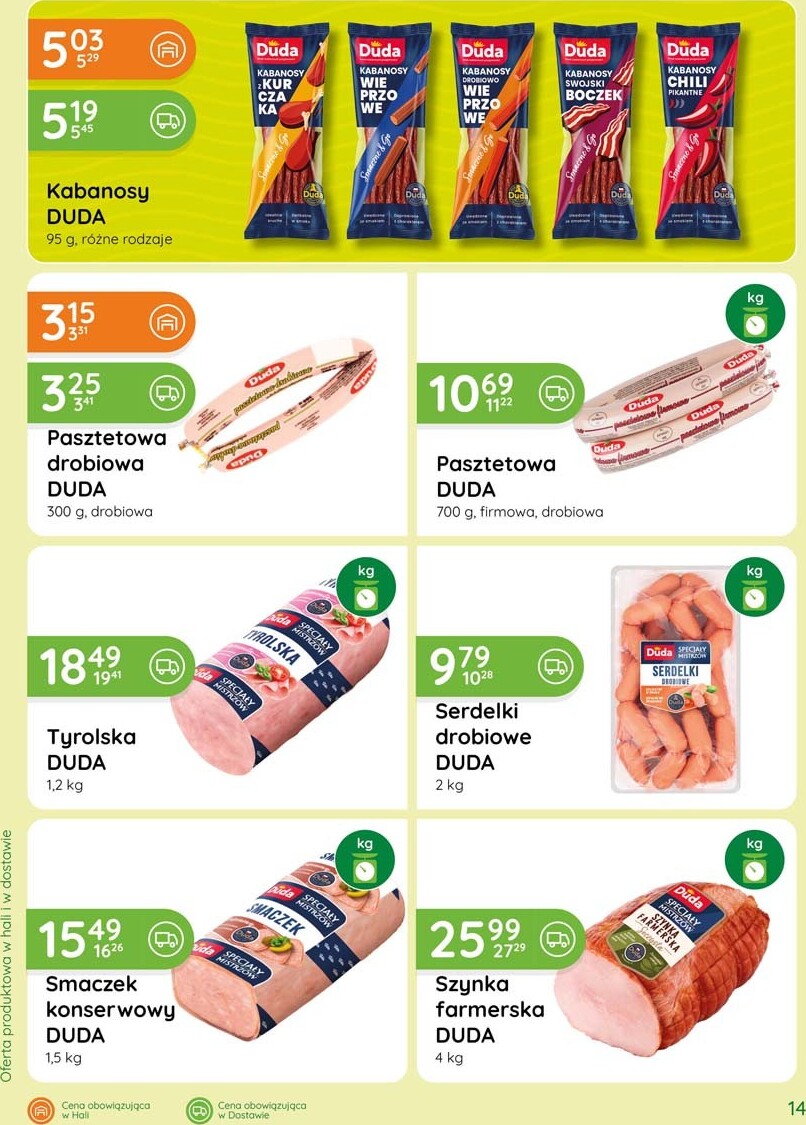 eurocash - Aktualna gazetka Eurocash - Katalog Wędlin ważna od 04.06.2026 do 01.07.2026 - page: 14