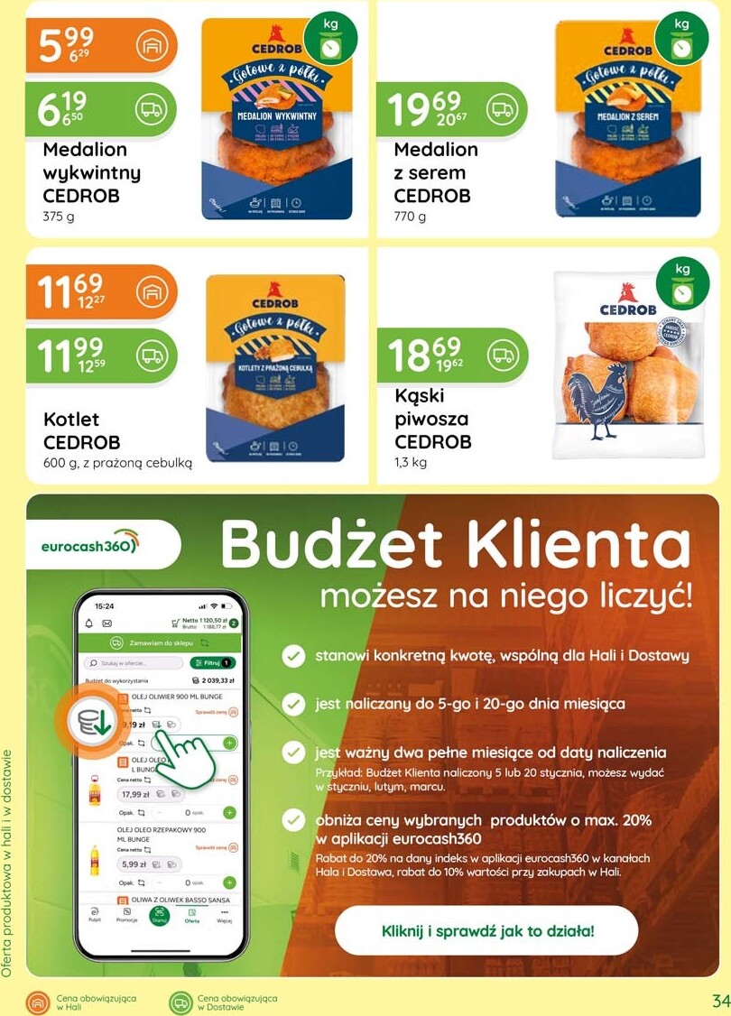 eurocash - Aktualna gazetka Eurocash - Katalog Wędliny ważna od 02.07.2026 do 05.08.2026 - page: 34