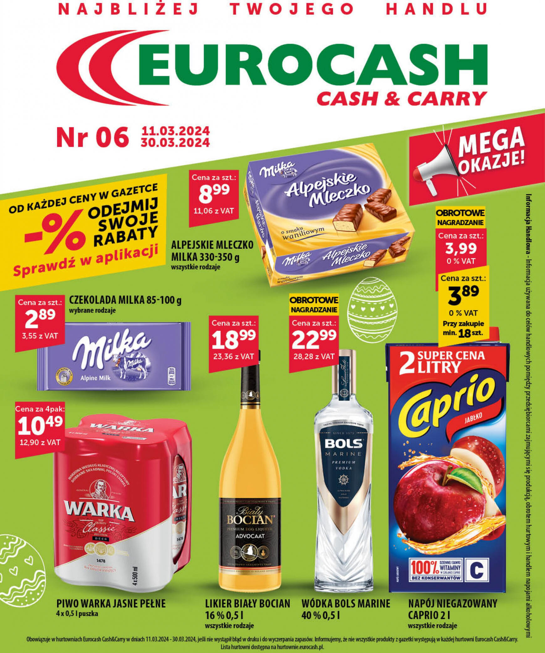 eurocash - Eurocash - Cash&Carry obowiązuje od 11.03.2024 - page: 1