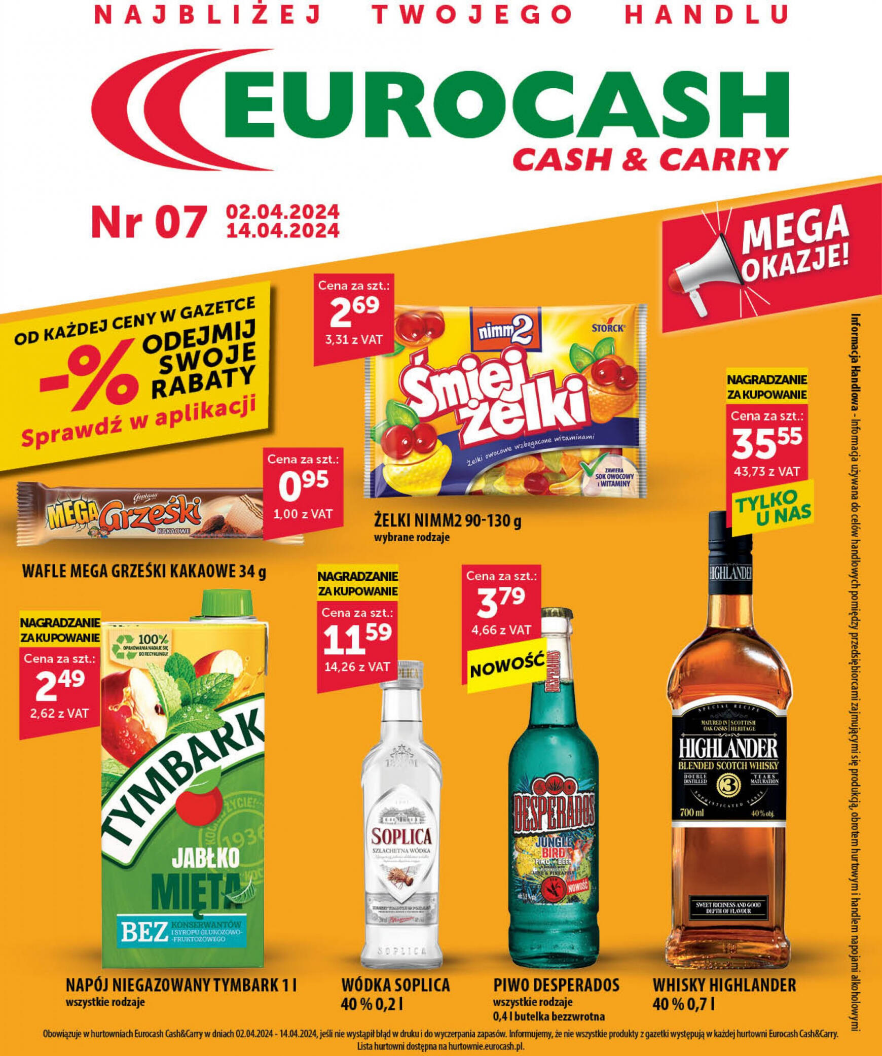 eurocash - Eurocash - Gazetka Cash&Carry obowiązuje od 02.04.2024
