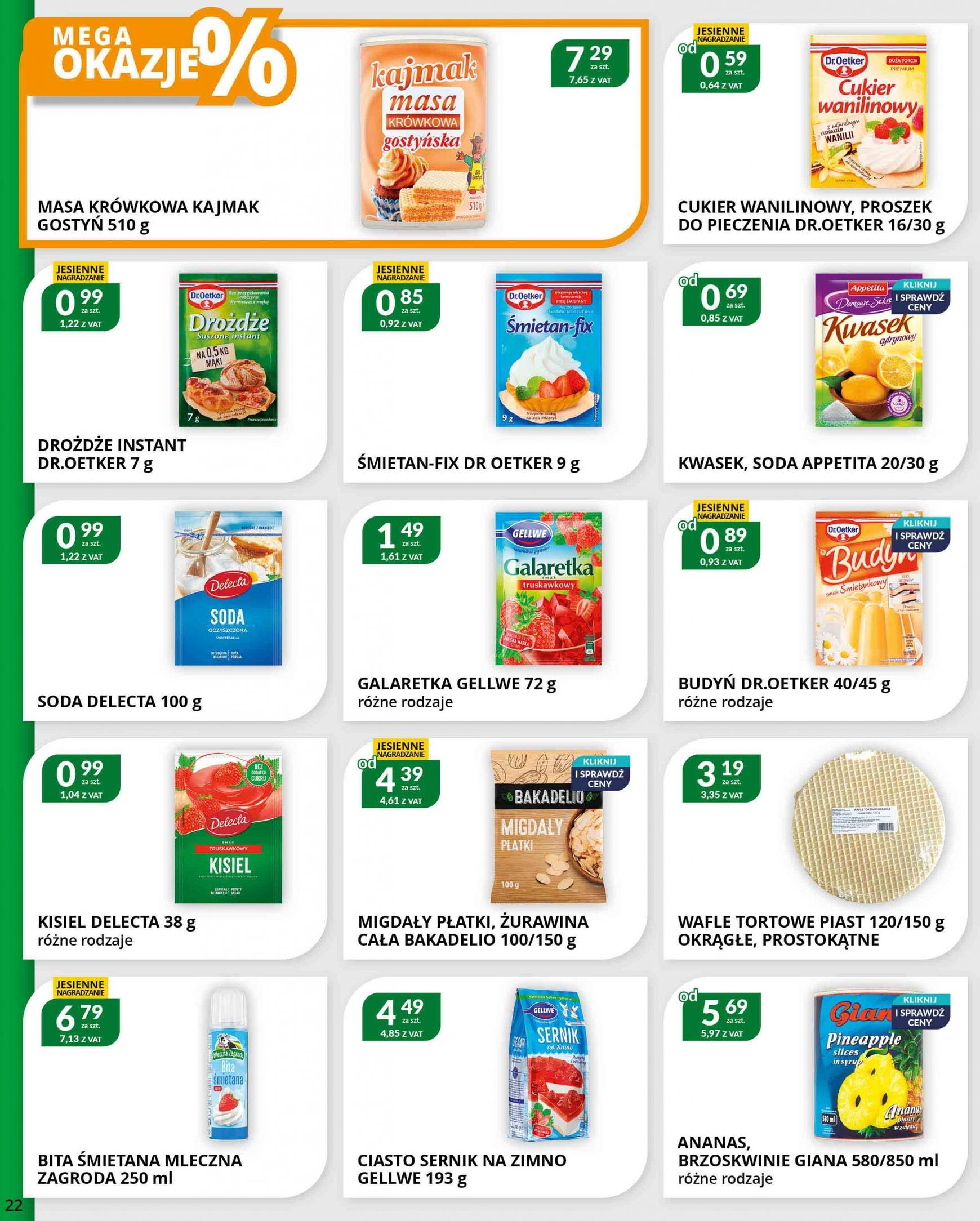 eurocash - Aktualna Eurocash - Cash&Carry gazetka ważna od 16.09. - 06.10. - page: 22