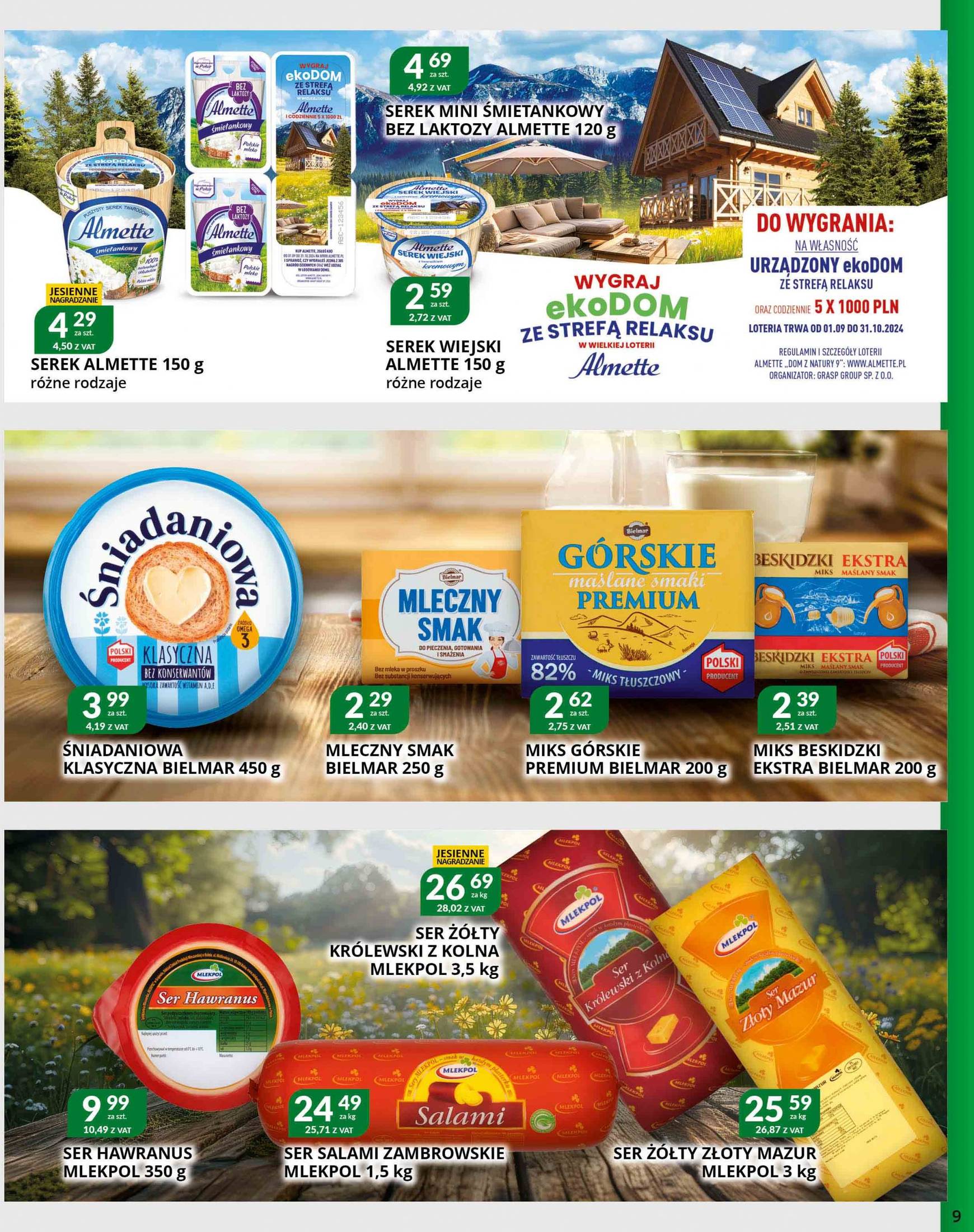 eurocash - Aktualna Eurocash - Cash&Carry gazetka ważna od 16.09. - 06.10. - page: 9