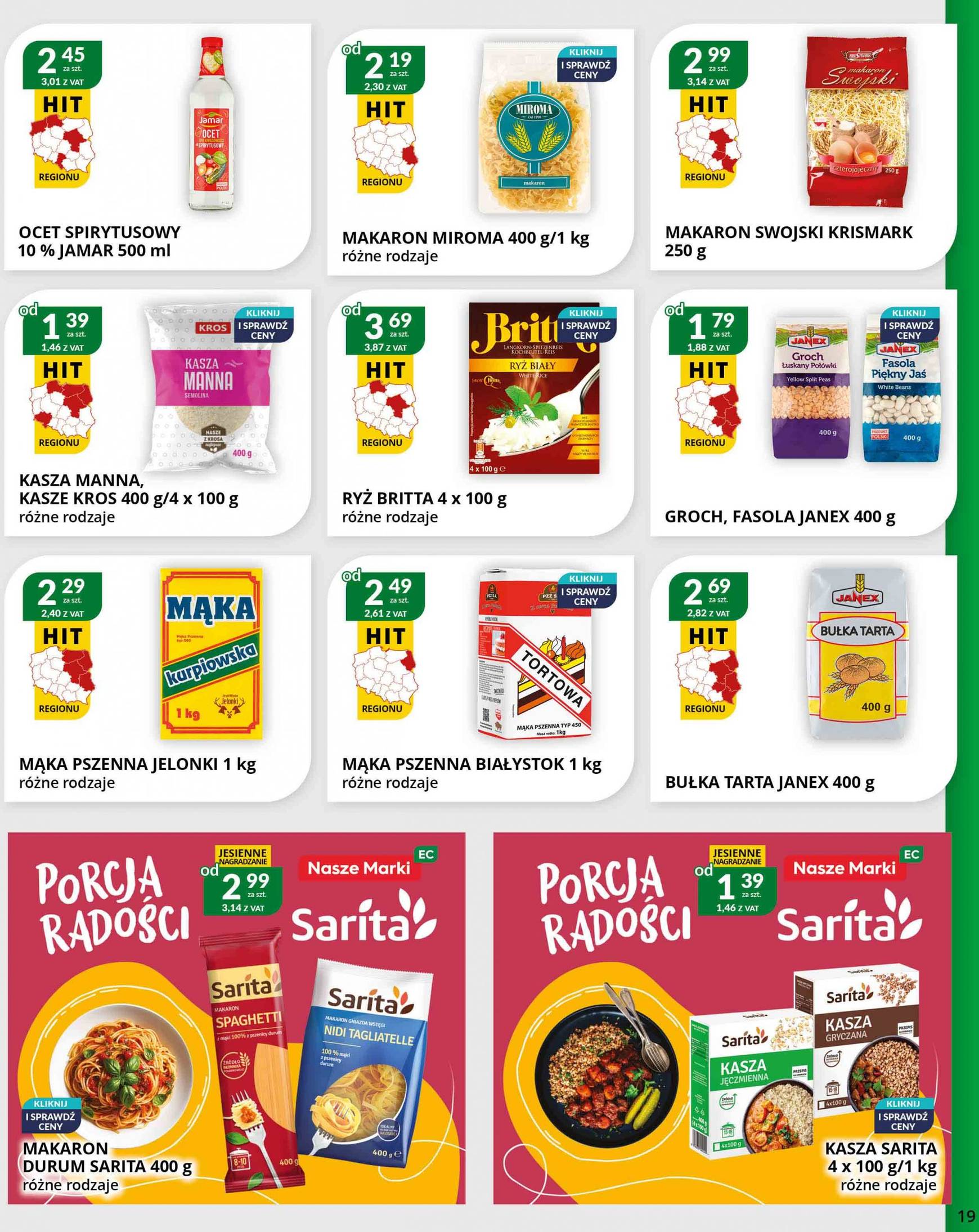 eurocash - Aktualna Eurocash - Cash&Carry gazetka ważna od 16.09. - 06.10. - page: 19