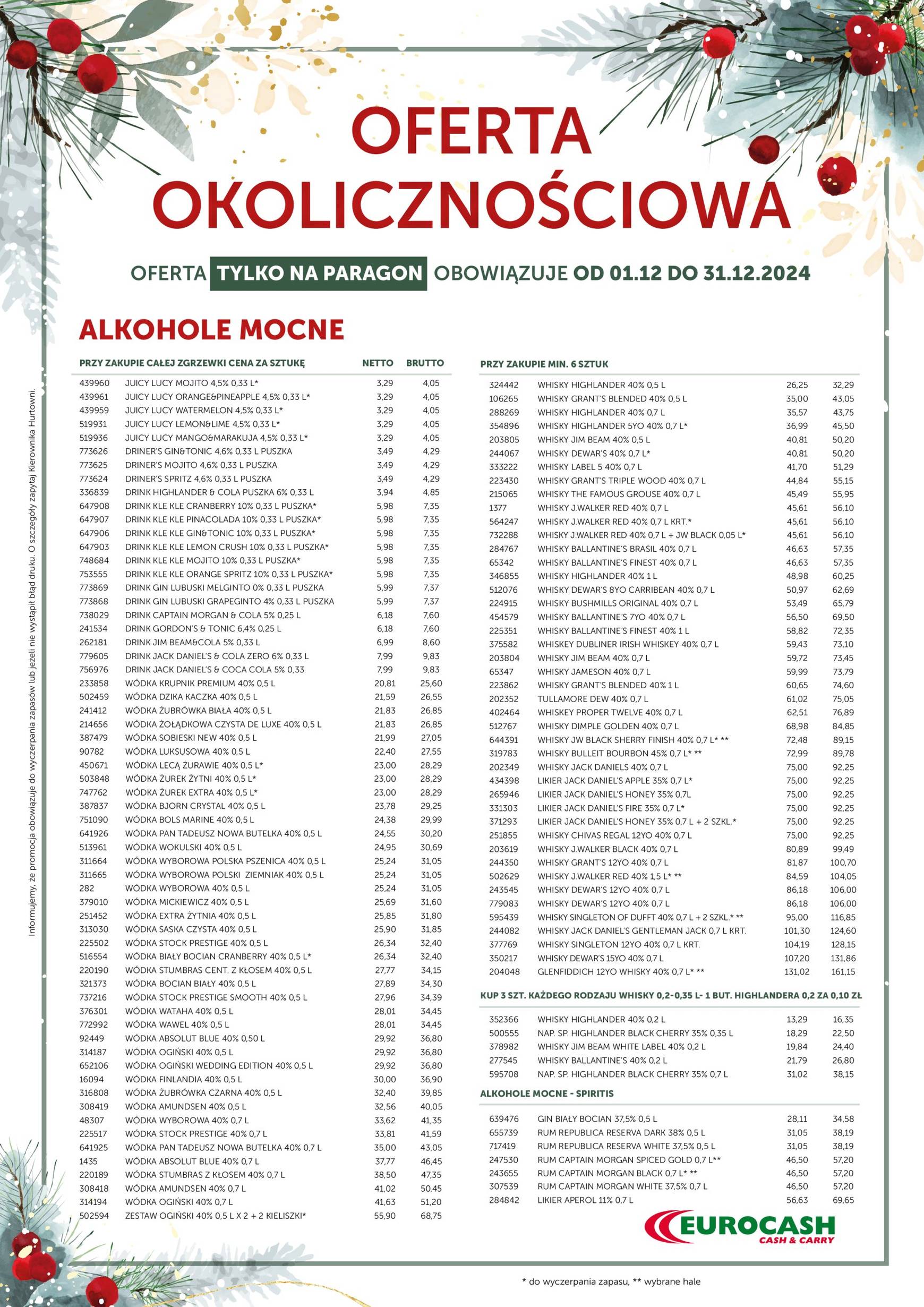 eurocash - Eurocash - Oferta Okolicznościowa gazetka ważna od 01.12. - 31.12. - page: 3