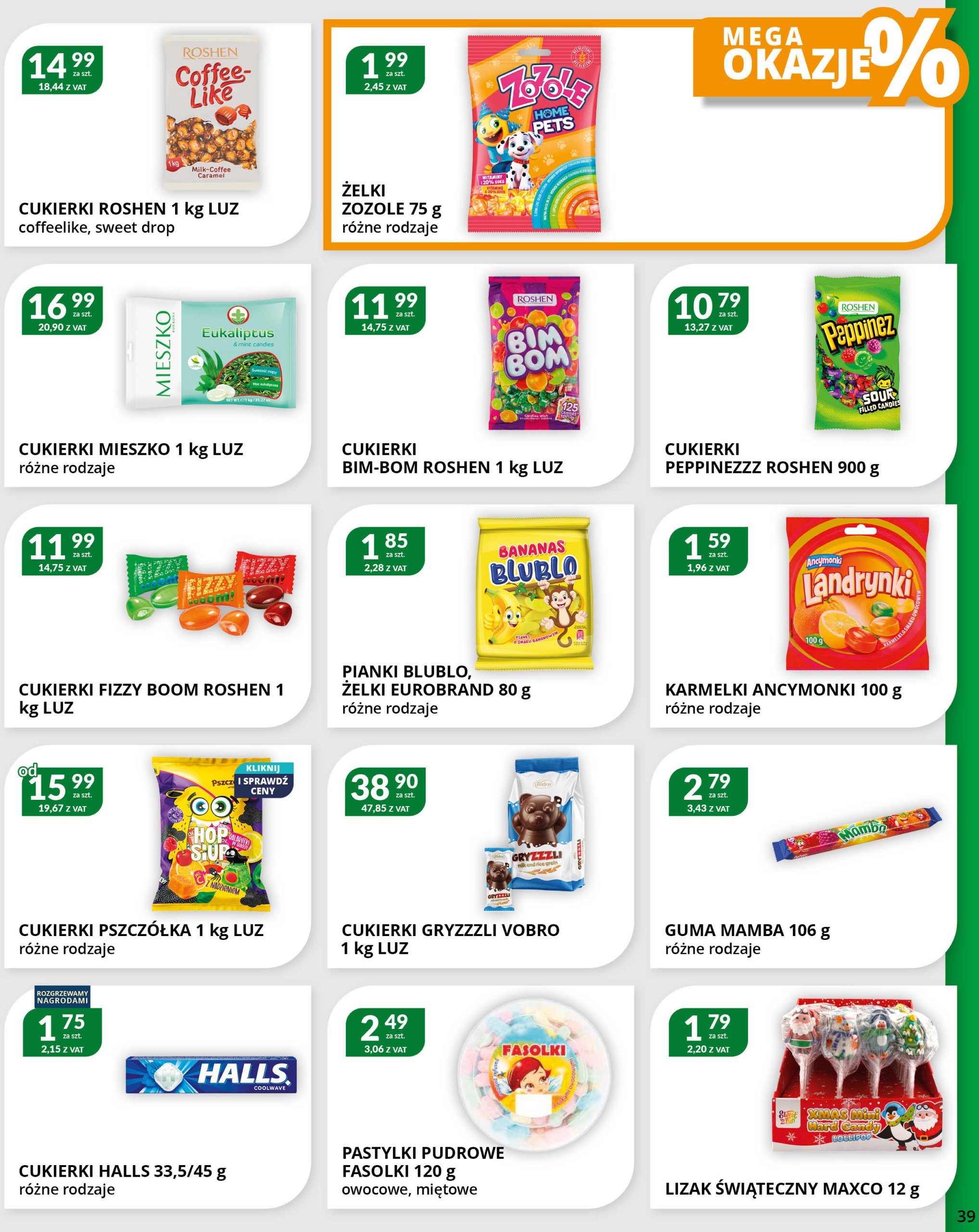 eurocash - Eurocash - Cash&Carry gazetka ważna od 09.12. - 24.12. - page: 39