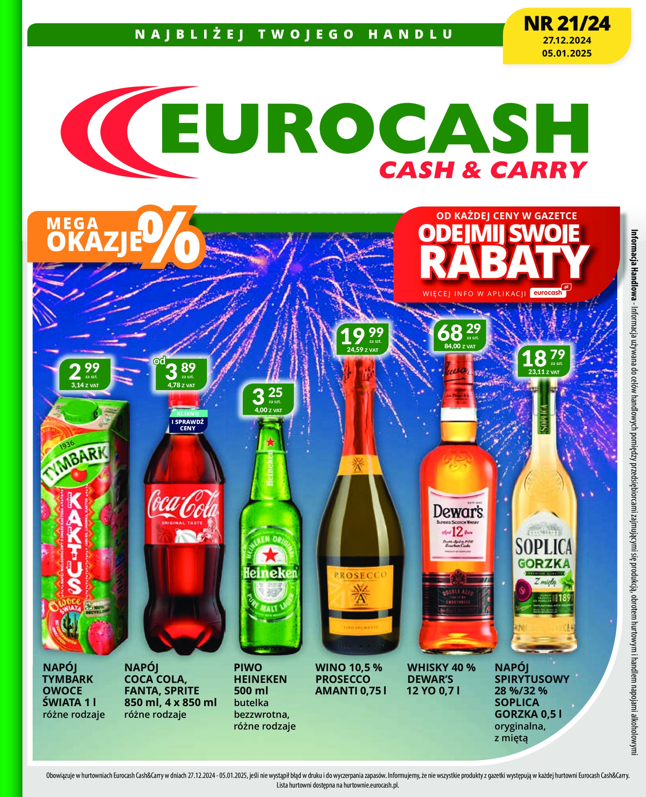 eurocash - Eurocash - Cash&Carry gazetka ważna od 27.12. - 05.01.