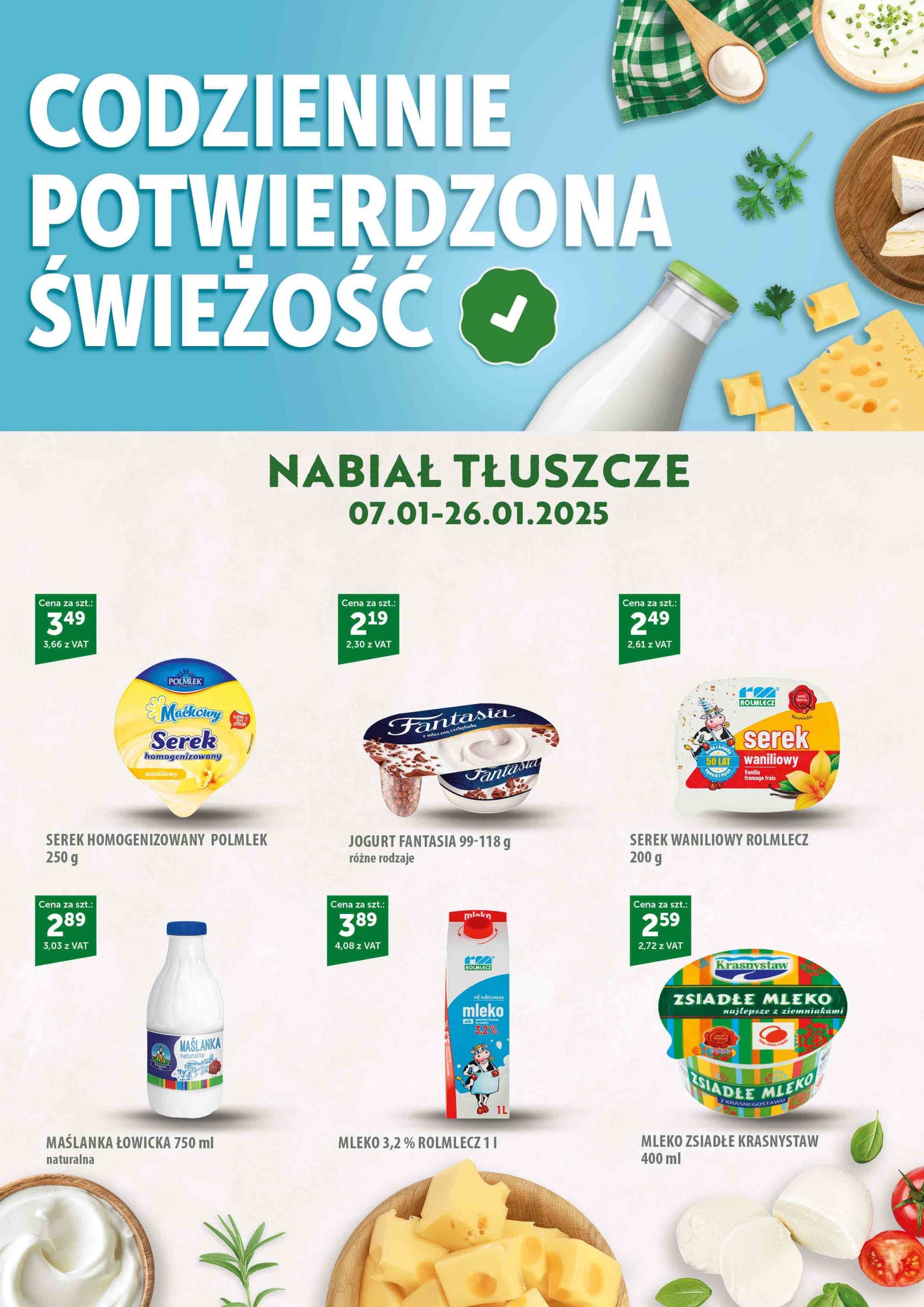 eurocash - Eurocash - Codziennie Potwierdzona Świeżość gazetka ważna od 07.01. - 26.01.