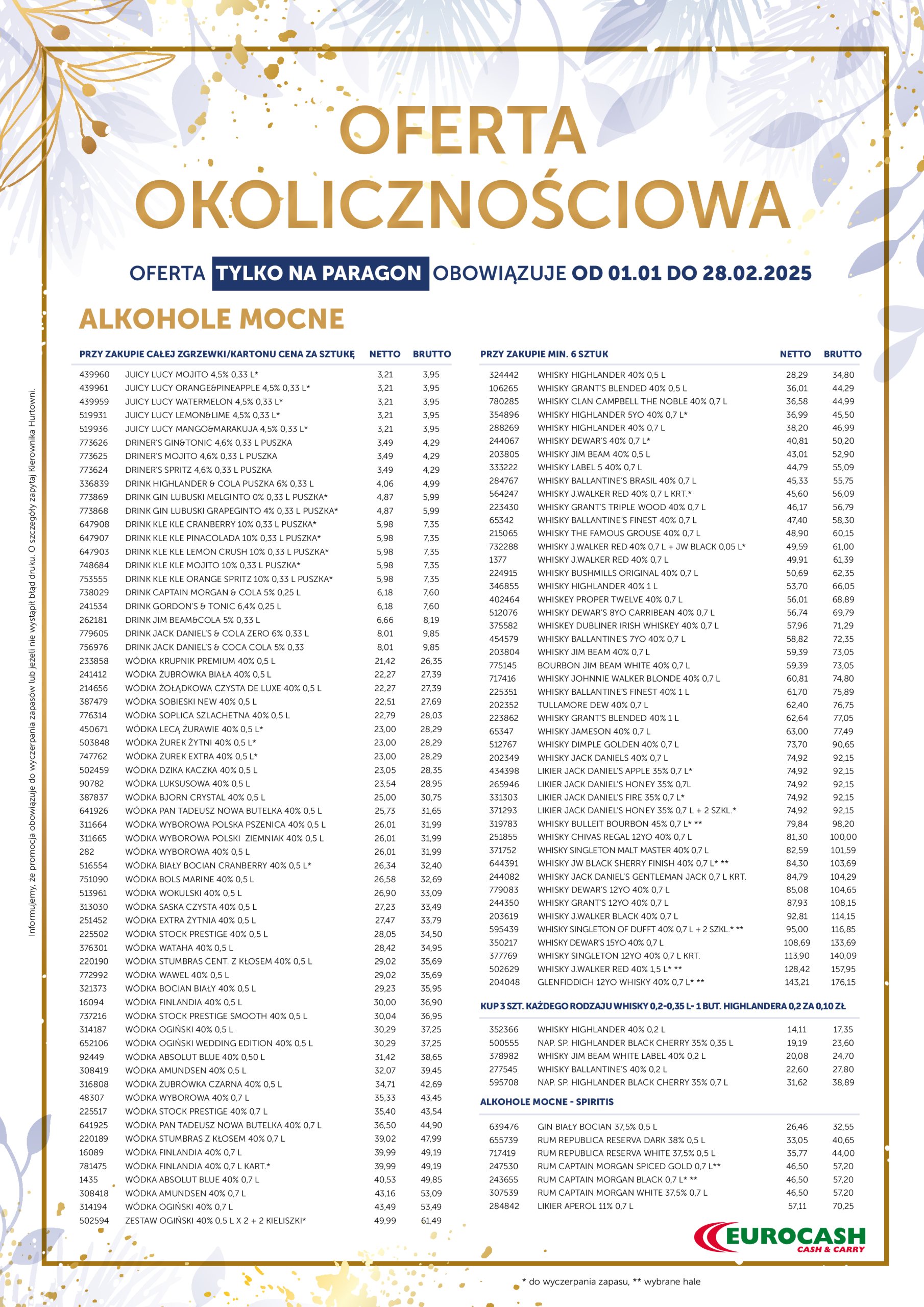 eurocash - Eurocash - Oferta Okolicznościowa gazetka ważna od 01.01. - 28.02. - page: 3