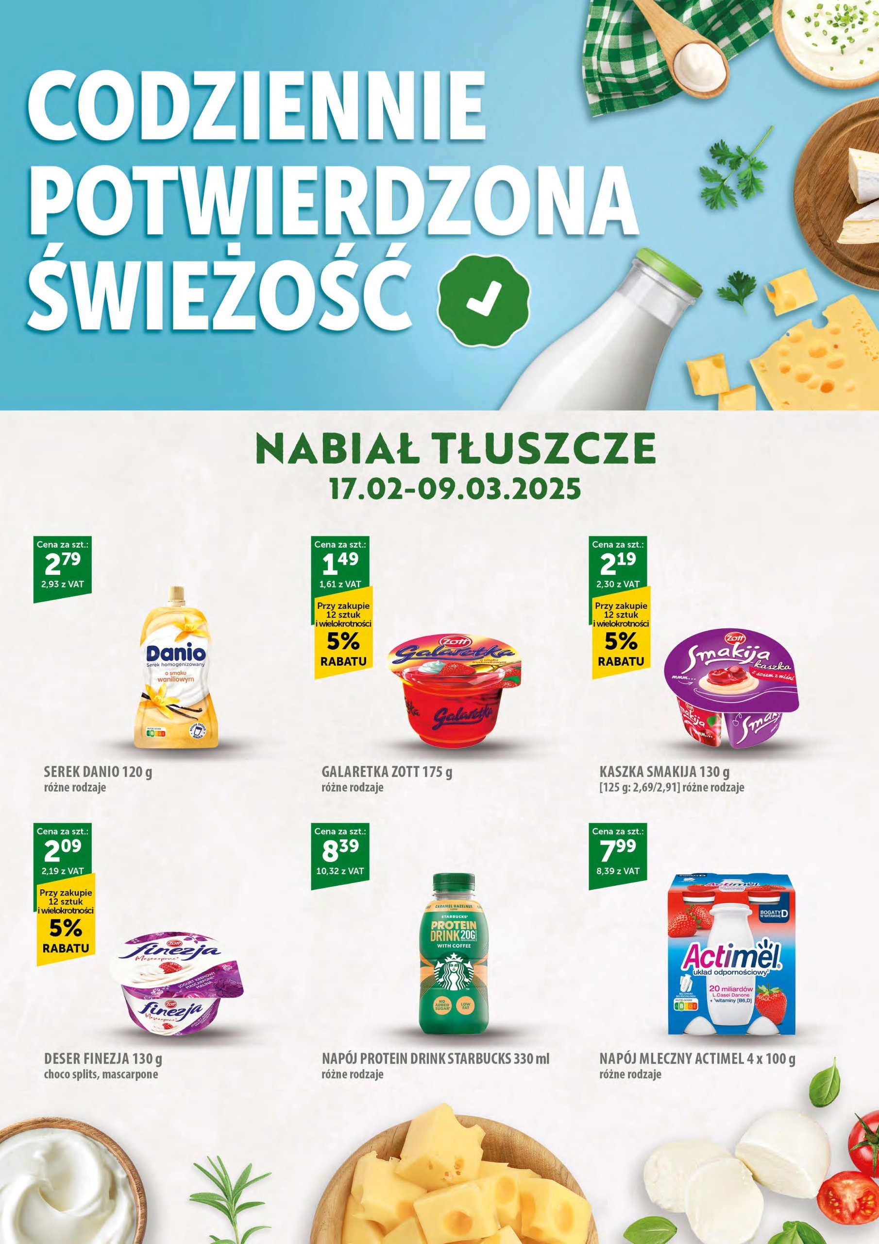 eurocash - Eurocash - Codziennie Potwierdzona Świeżość gazetka ważna od 17.02. - 09.03.