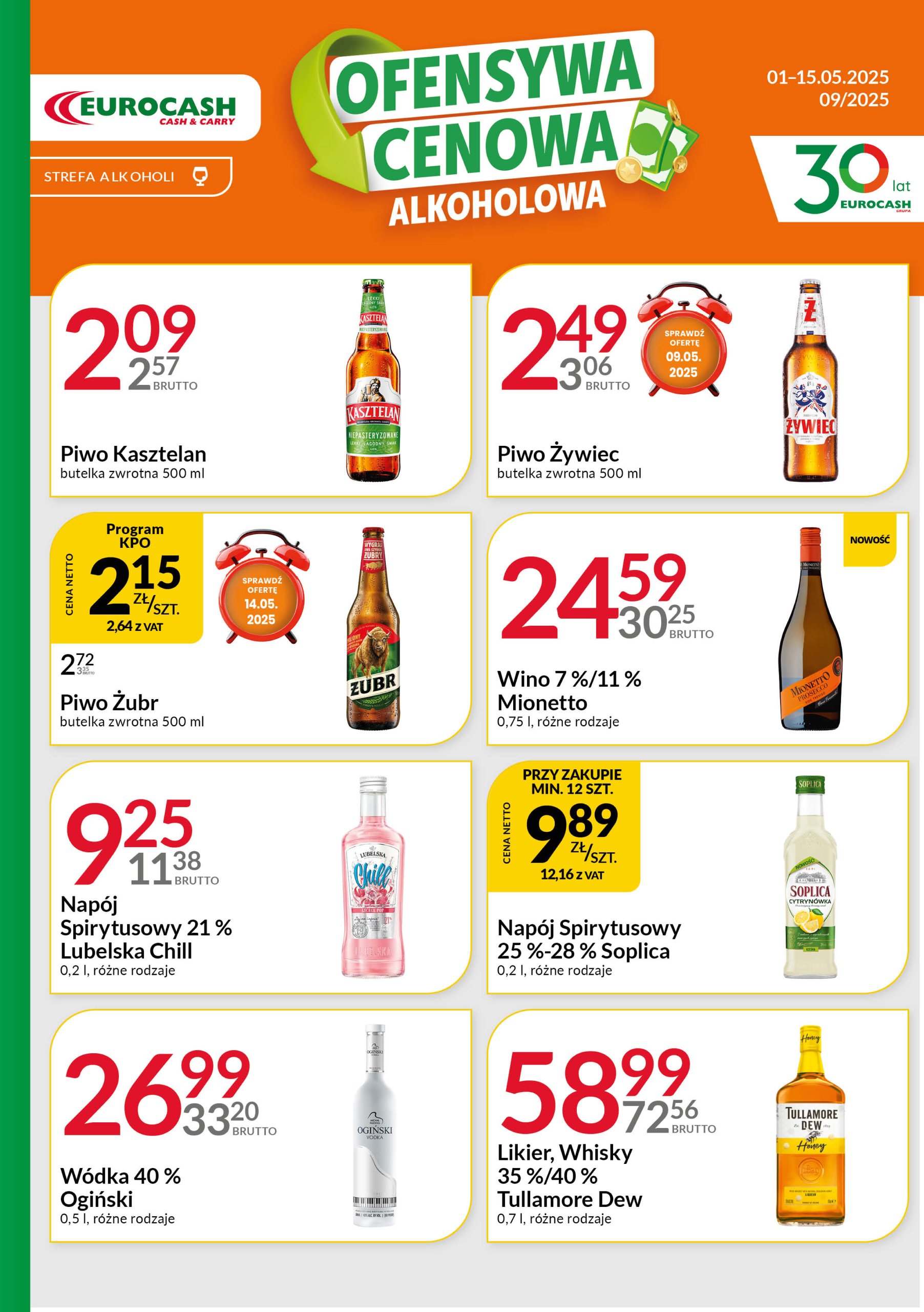 eurocash - Eurocash - Ofensywa Alkoholowa gazetka ważna od 01.05. - 15.05.