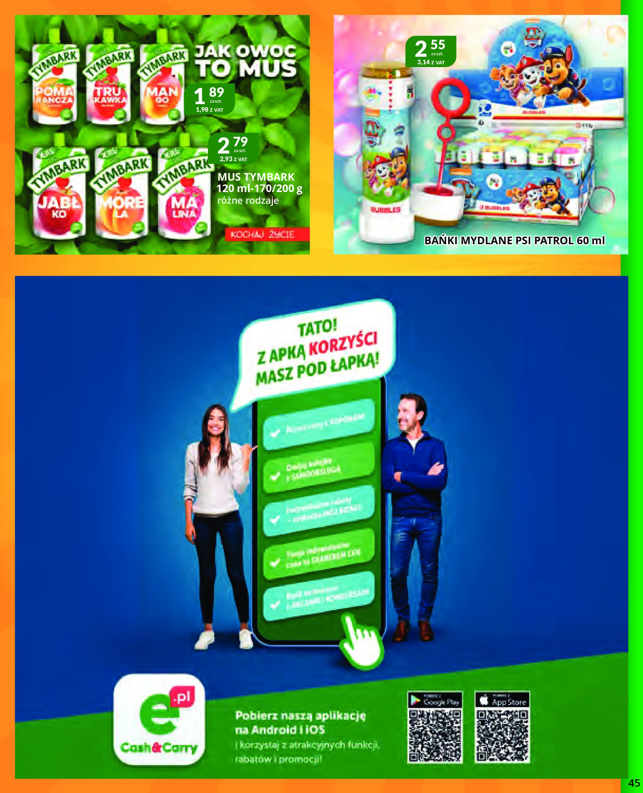 eurocash - Eurocash - Gazetka Cash&Carry gazetka ważna od 05.05. - 01.06. - page: 45 eurocash - Eurocash - Gazetka Cash&Carry gazetka ważna od 05.05. - 01.06. - page: 45