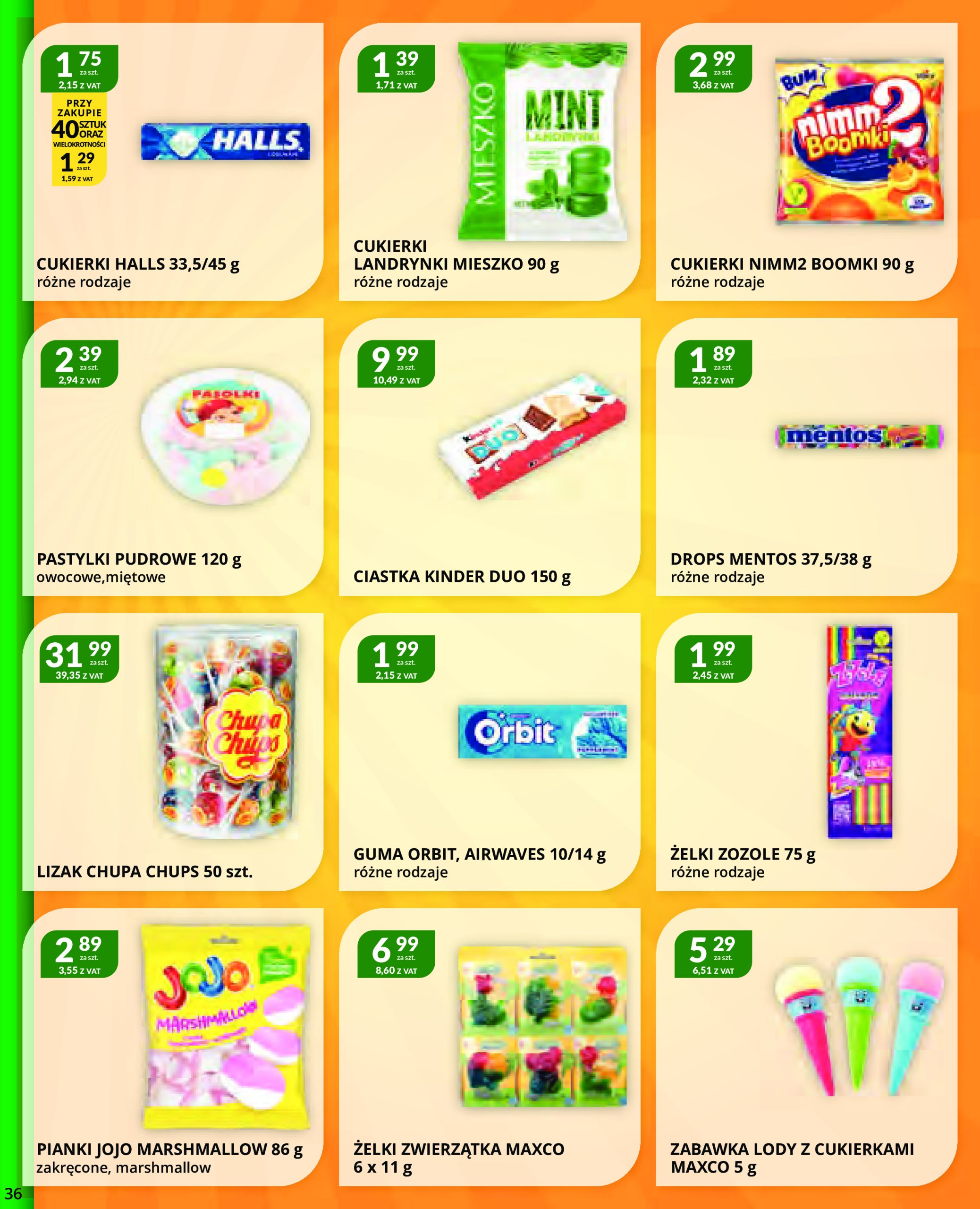 eurocash - Eurocash - Gazetka Cash&Carry gazetka ważna od 05.05. - 01.06. - page: 36 eurocash - Eurocash - Gazetka Cash&Carry gazetka ważna od 05.05. - 01.06. - page: 36