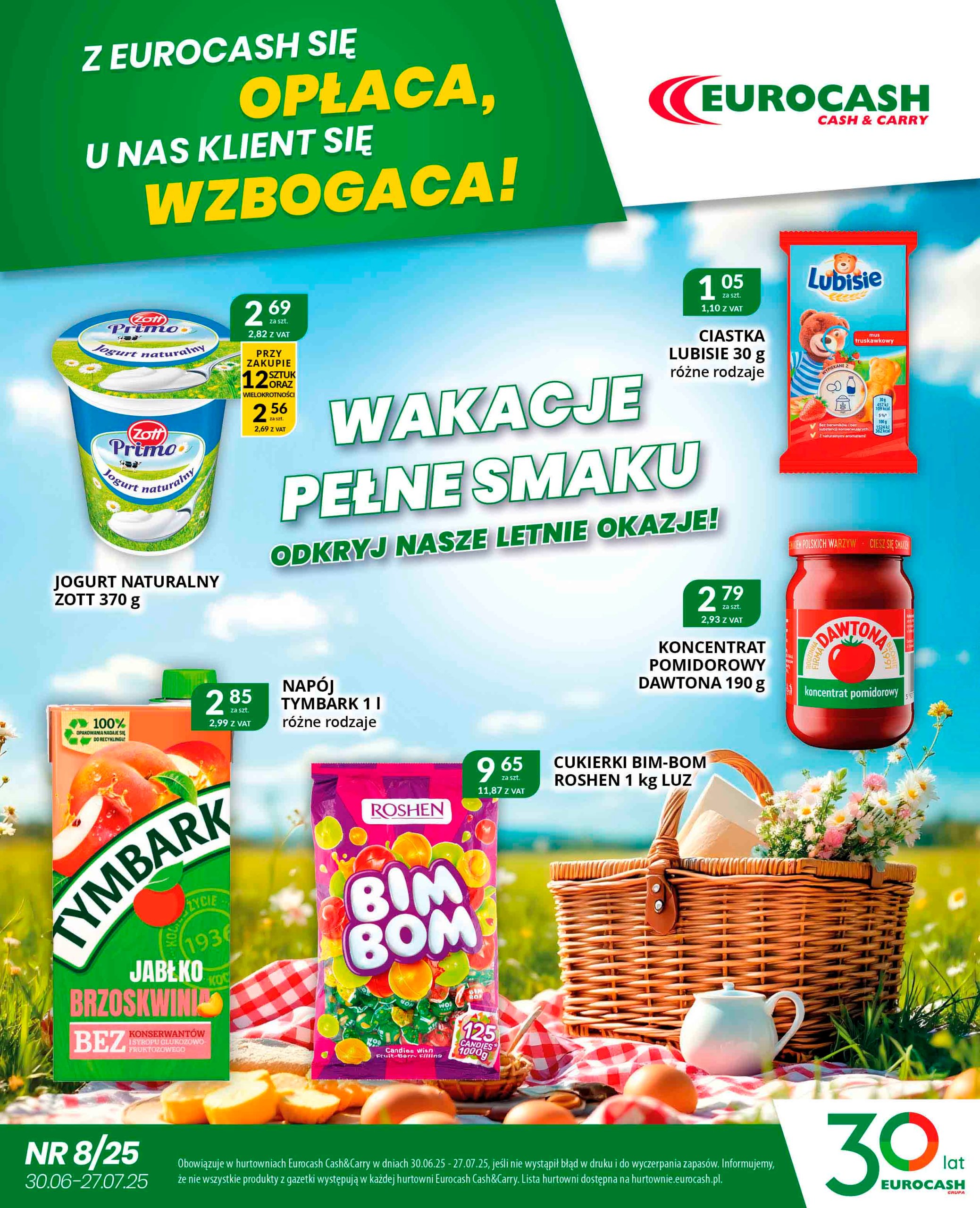 eurocash - Gazetka Eurocash - Cash&Carry ważna od 30.06. - 27.07.