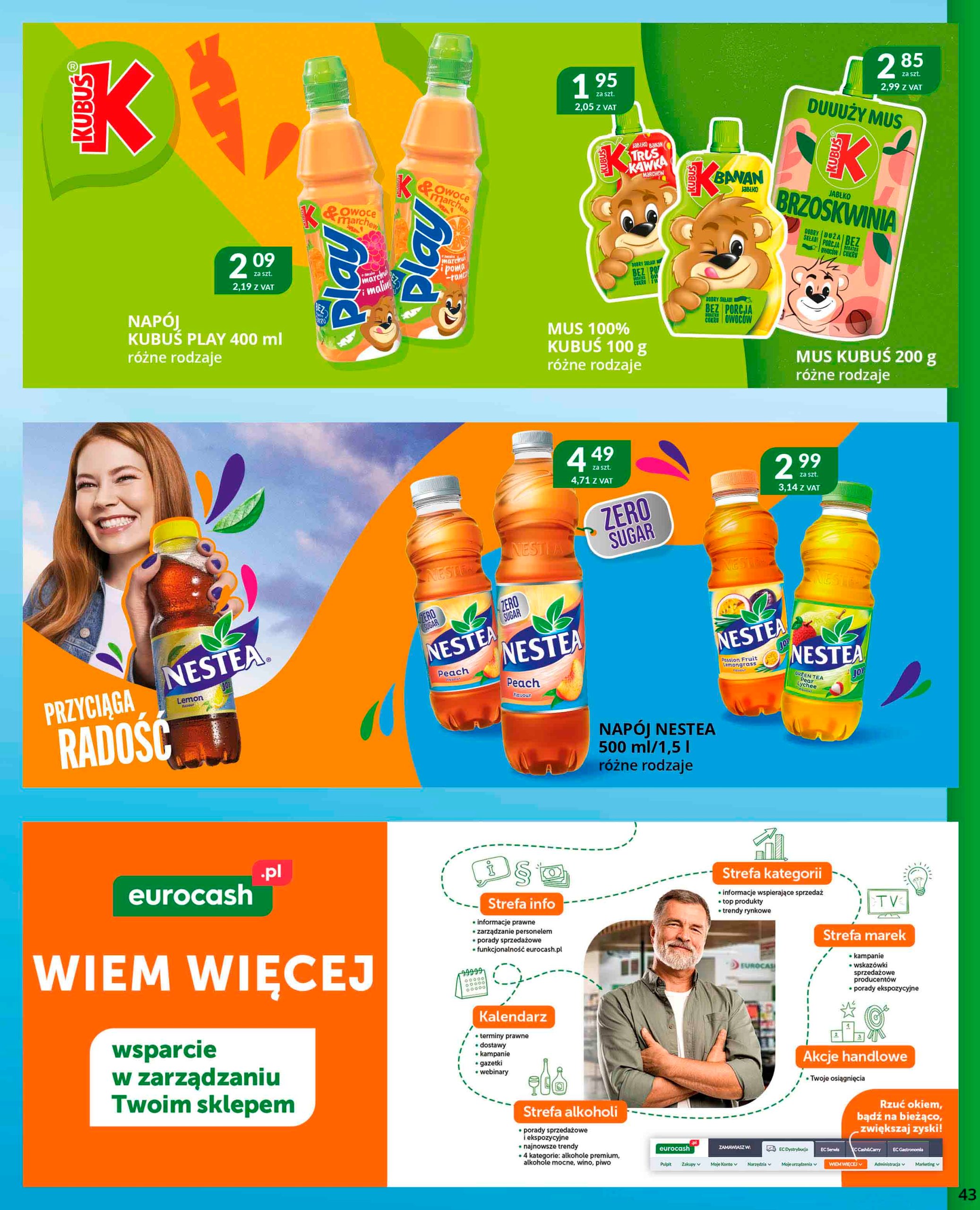 eurocash - Gazetka Eurocash - Cash&Carry ważna od 30.06. - 27.07. - page: 43 eurocash - Gazetka Eurocash - Cash&Carry ważna od 30.06. - 27.07. - page: 43
