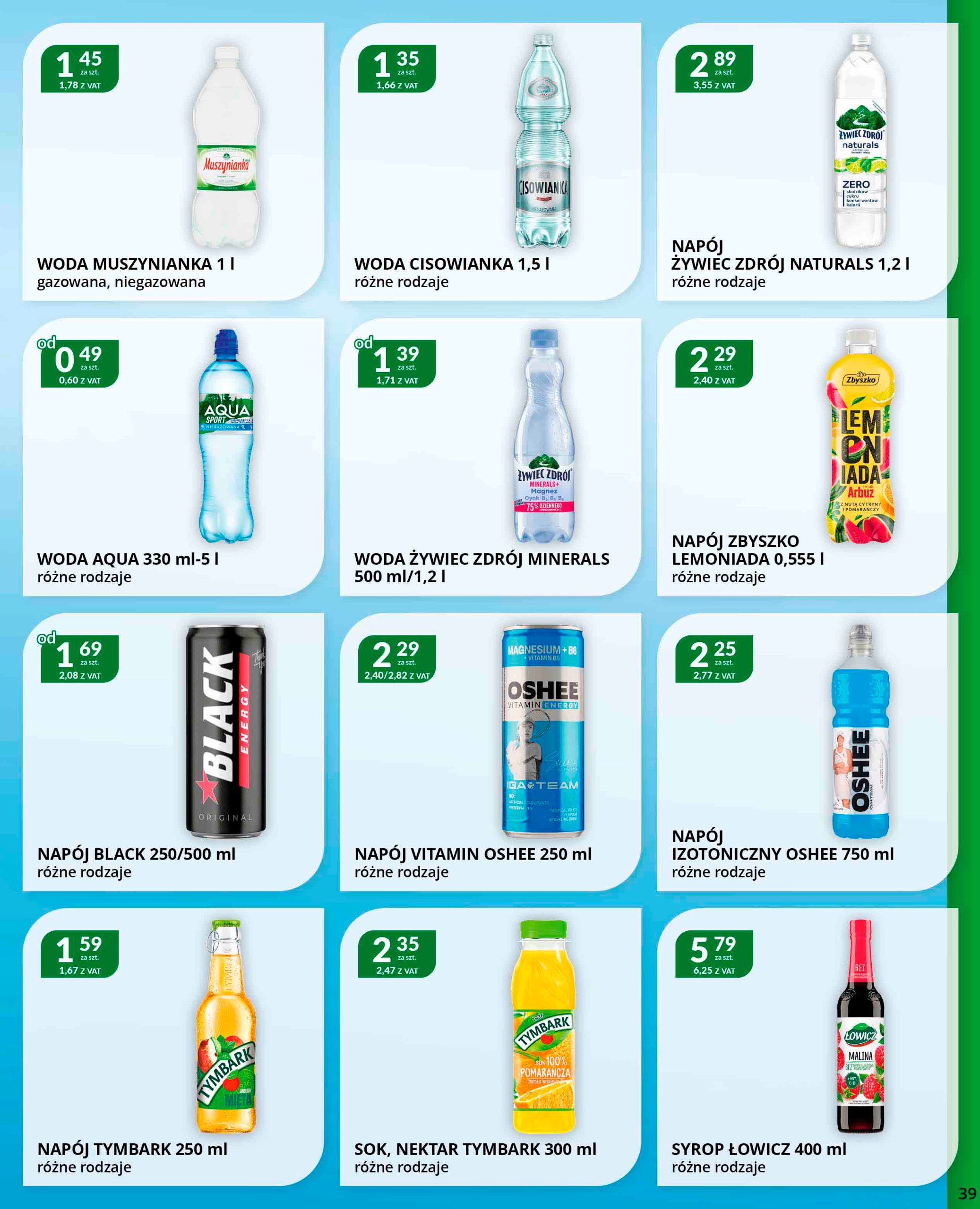 eurocash - Gazetka Eurocash - Cash&Carry ważna od 30.06. - 27.07. - page: 39 eurocash - Gazetka Eurocash - Cash&Carry ważna od 30.06. - 27.07. - page: 39
