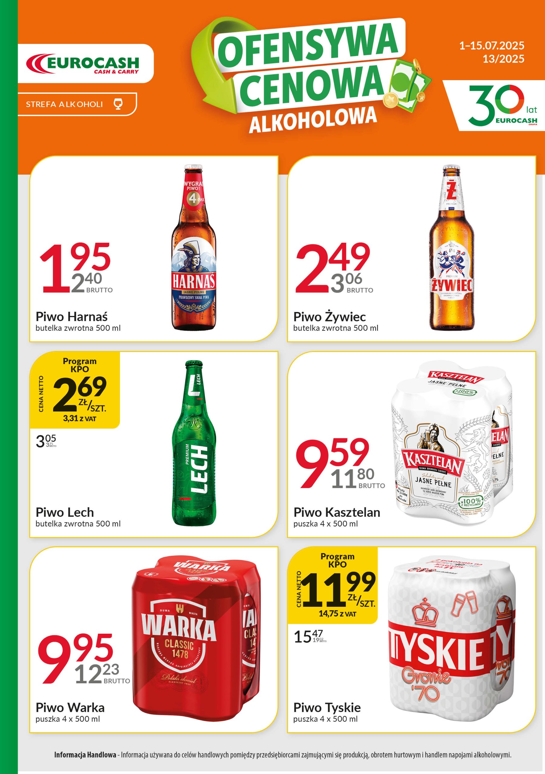 eurocash - Gazetka Eurocash - Ofensywa Alkoholowa ważna od 01.07. - 15.07.