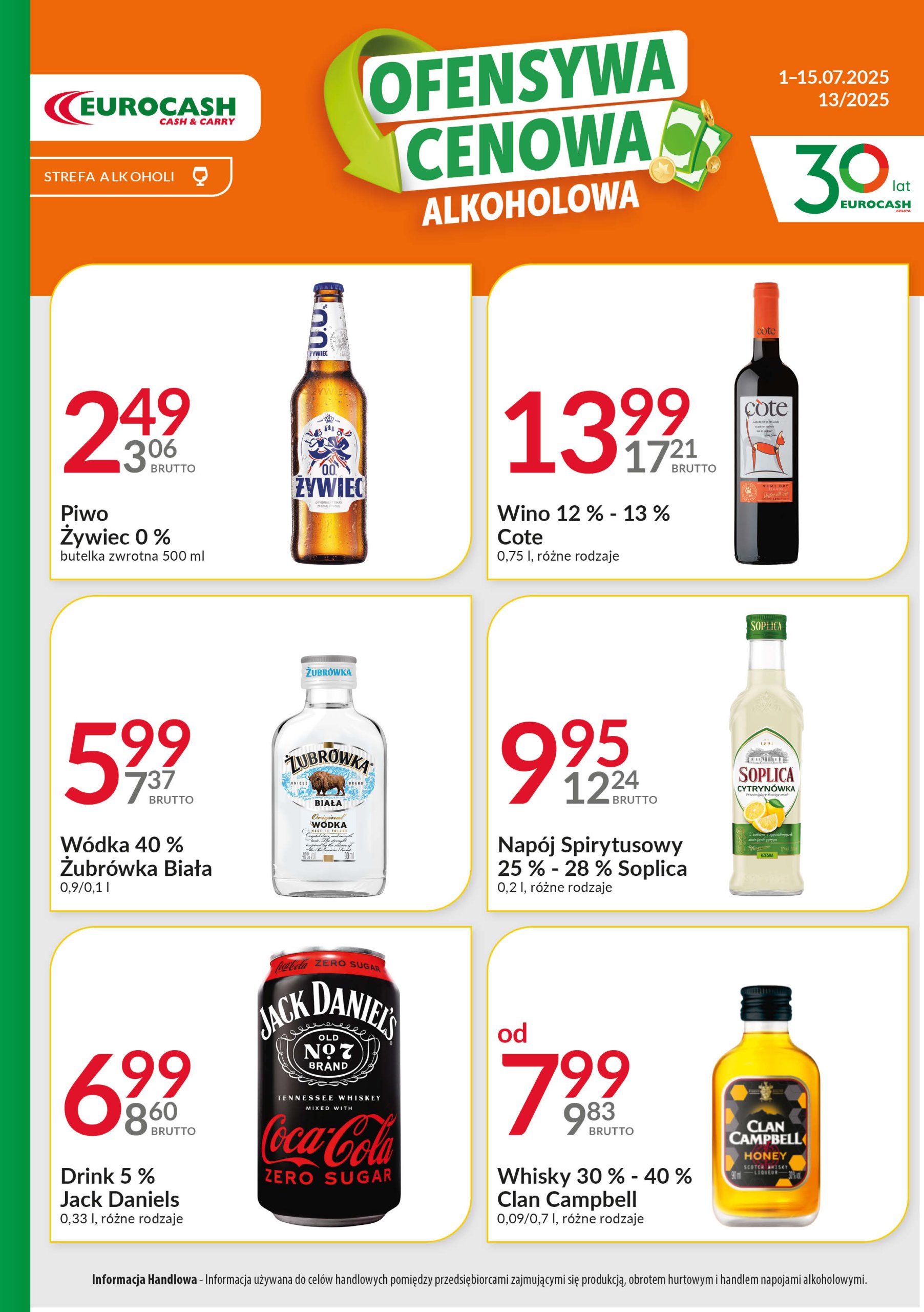 eurocash - Gazetka Eurocash - Ofensywa Alkoholowa ważna od 01.07. - 15.07. - page: 2