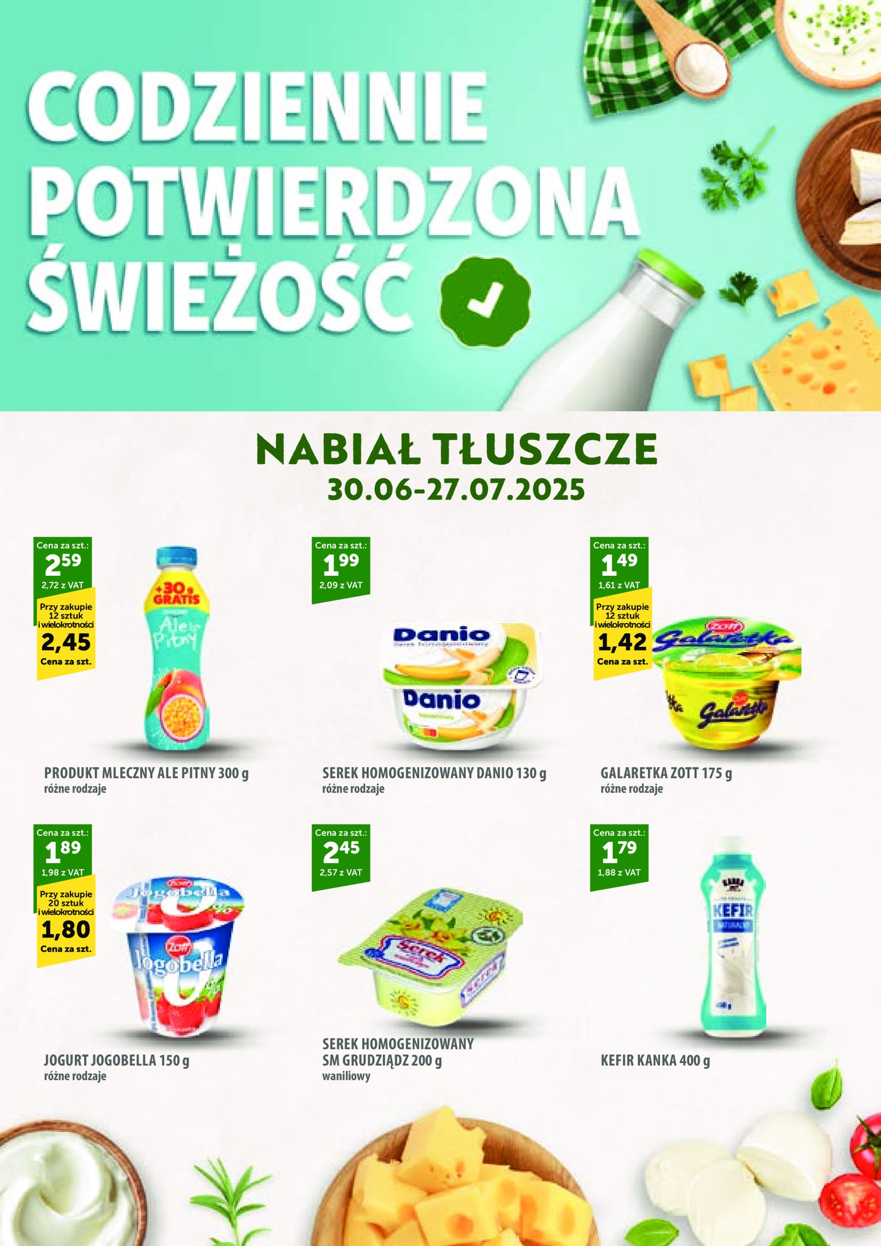 eurocash - Gazetka Eurocash - Ulotka Świeże ważna od 30.06. - 27.07.