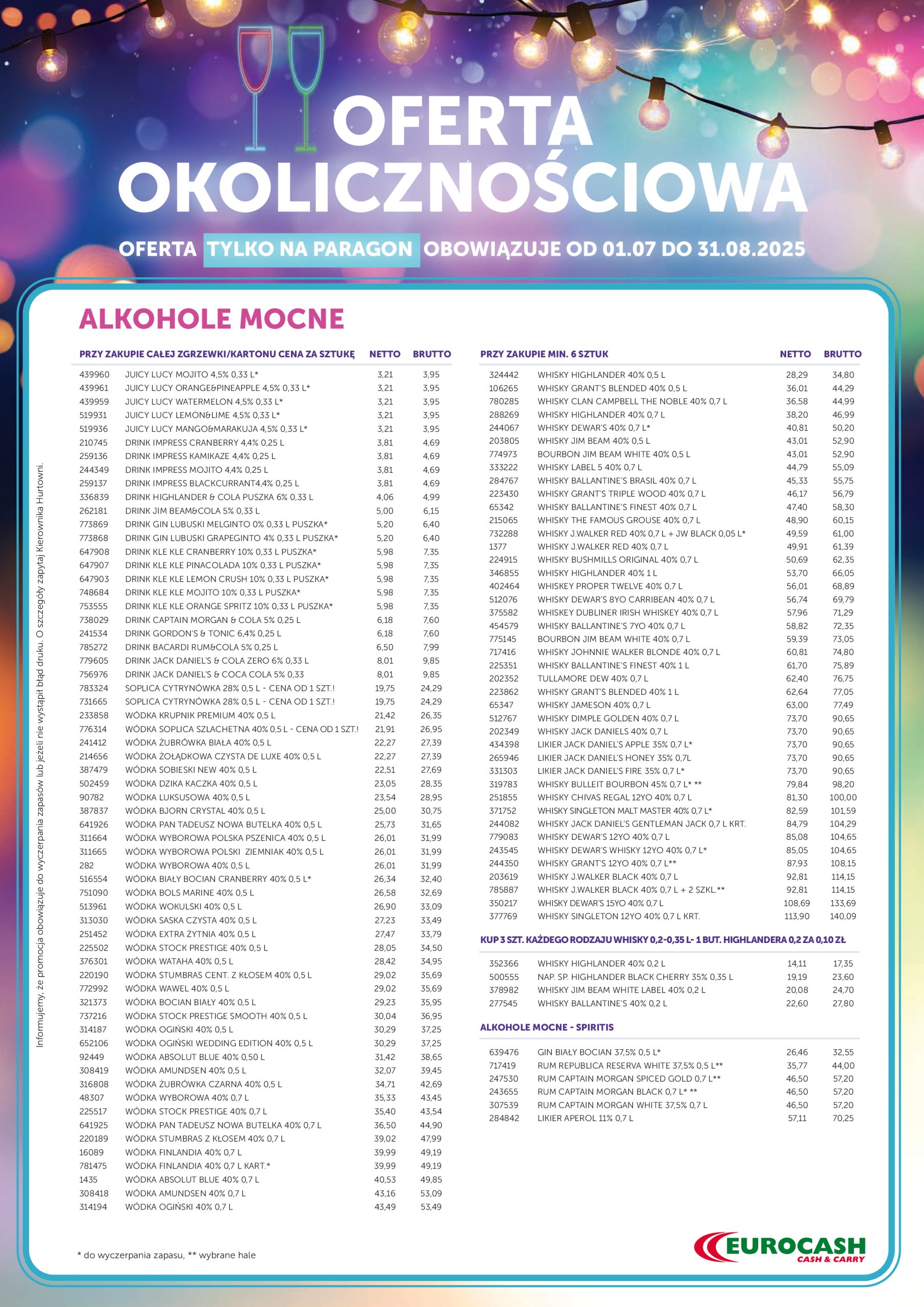 eurocash - Gazetka Eurocash - Oferta Okolicznościowa ważna od 01.07. - 31.08. - page: 3