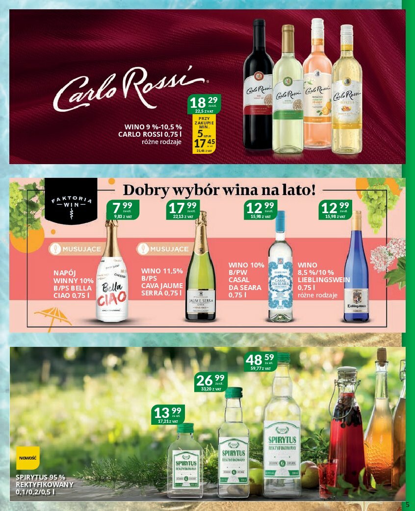 eurocash - Gazetka Eurocash - Katalog Alkoholowy - ważna od 01.08. do 31.08. - page: 5