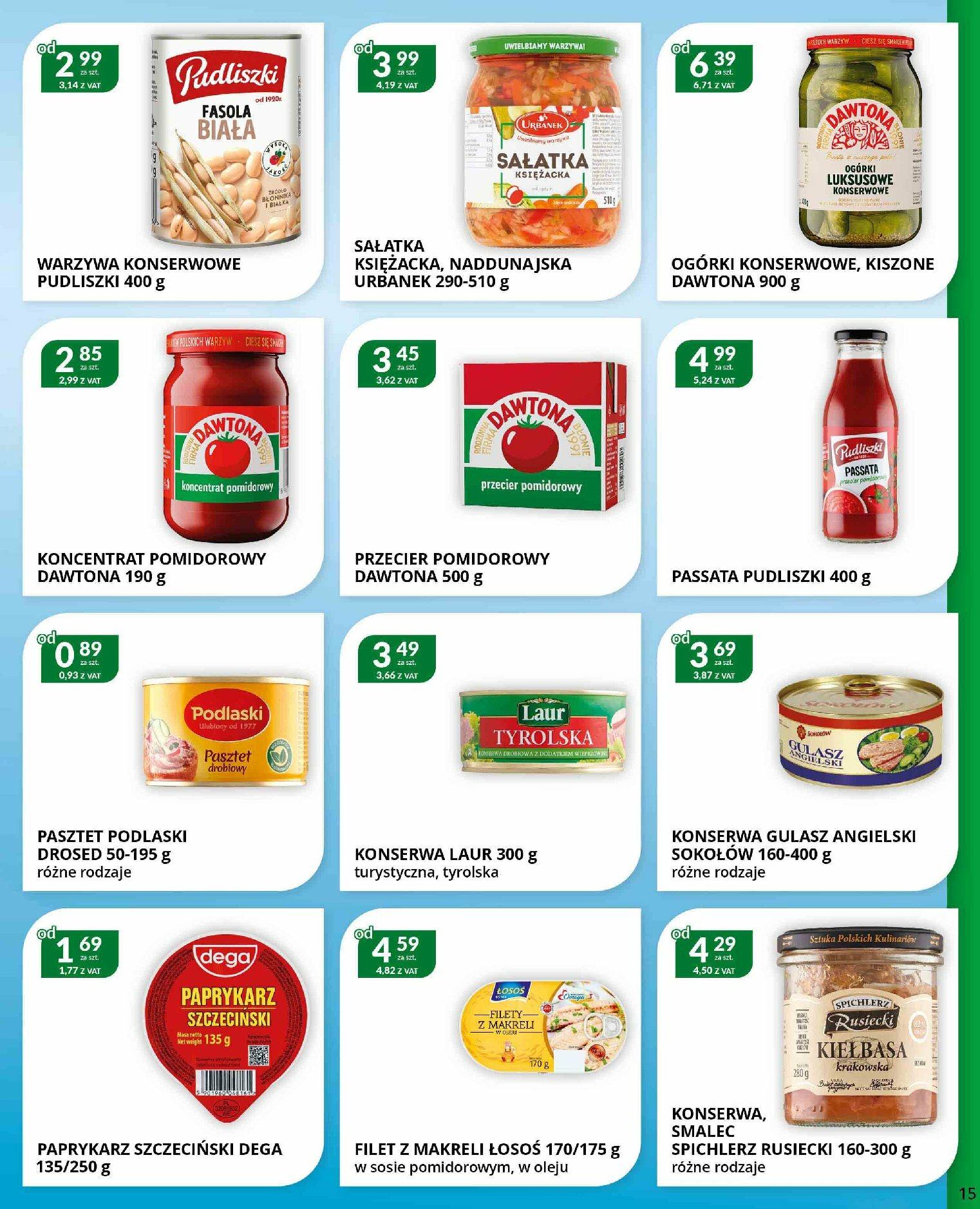 eurocash - Gazetka Eurocash - Cash&Carry - ważna od 25.08. do 21.09. - page: 15 eurocash - Gazetka Eurocash - Cash&Carry - ważna od 25.08. do 21.09. - page: 15