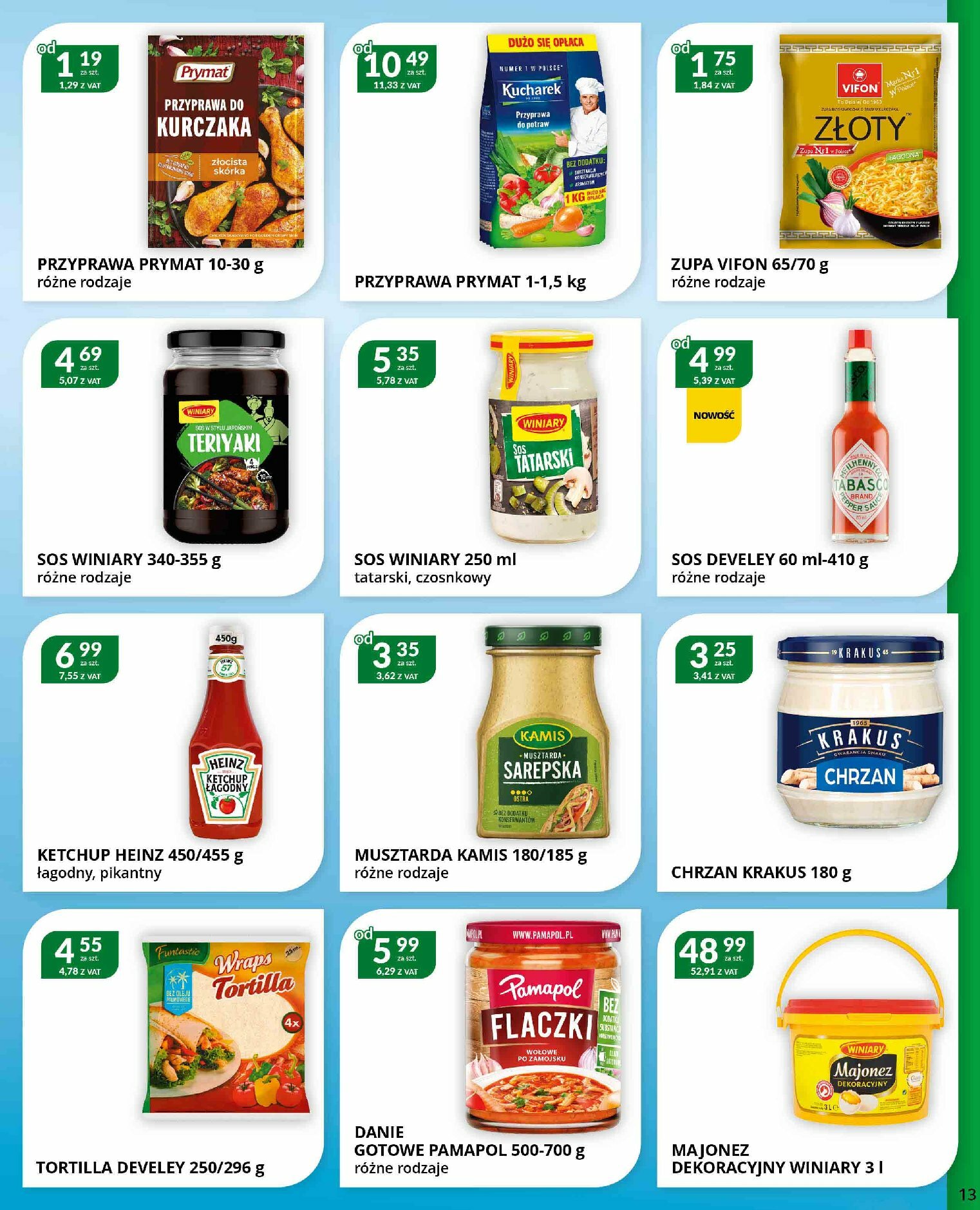 eurocash - Gazetka Eurocash - Cash&Carry - ważna od 25.08. do 21.09. - page: 13 eurocash - Gazetka Eurocash - Cash&Carry - ważna od 25.08. do 21.09. - page: 13