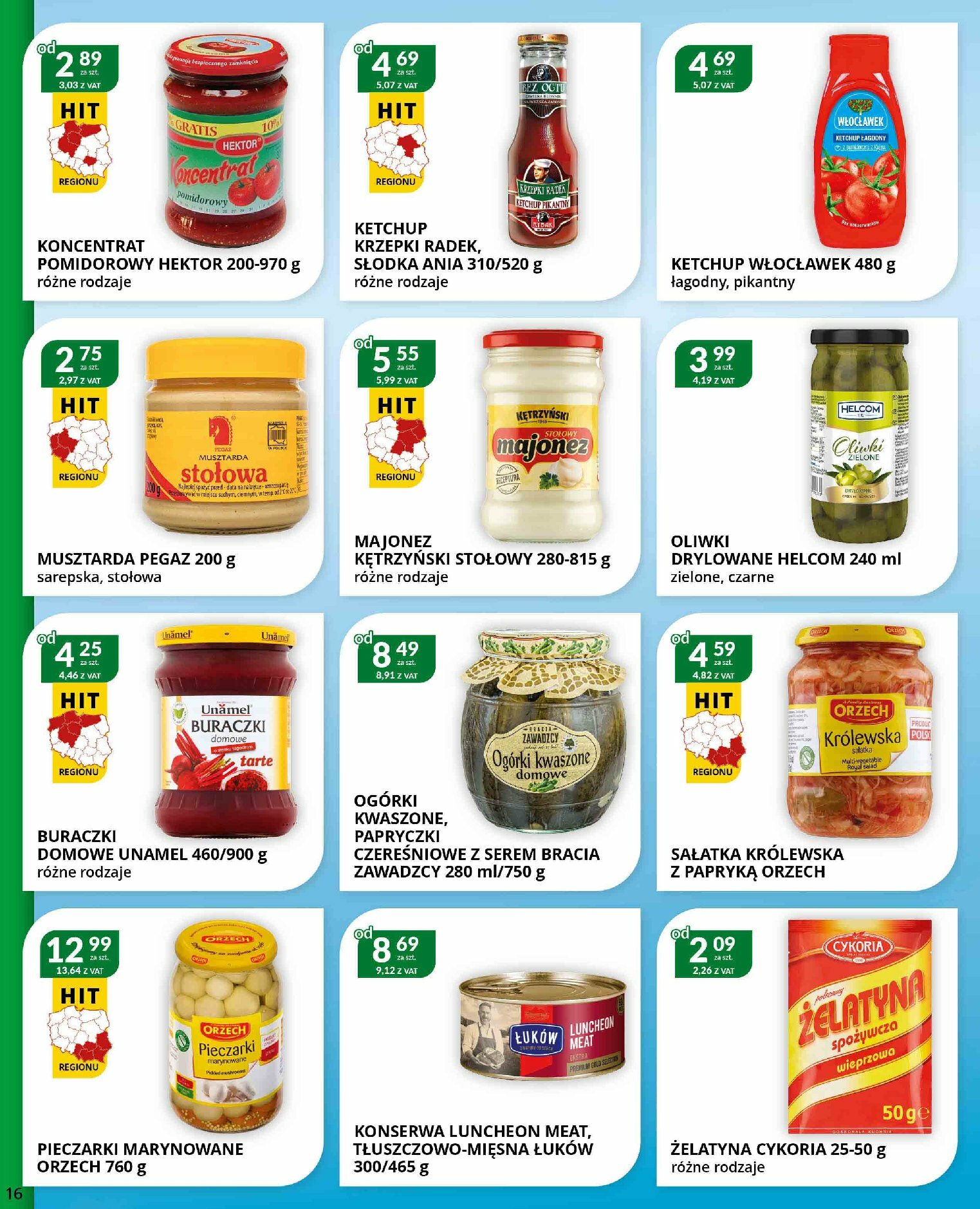 eurocash - Gazetka Eurocash - Cash&Carry - ważna od 25.08. do 21.09. - page: 16 eurocash - Gazetka Eurocash - Cash&Carry - ważna od 25.08. do 21.09. - page: 16