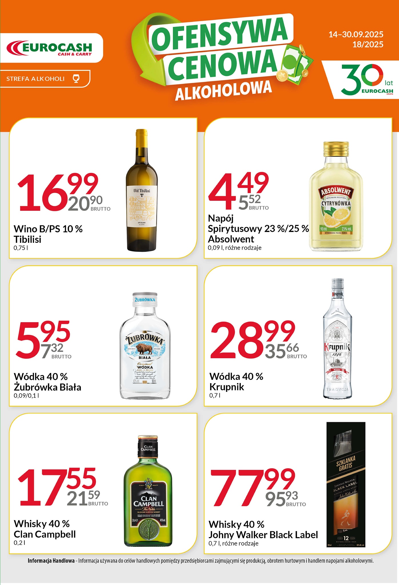 eurocash - Gazetka Eurocash - Ofensywa Alkoholowa - ważna od 14.09. do 30.09. - page: 2