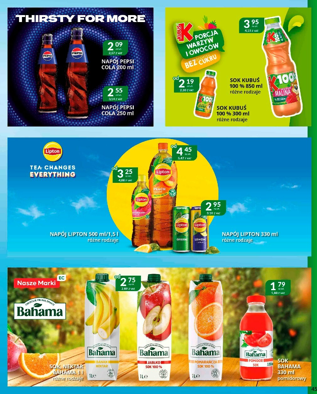 eurocash - Gazetka Eurocash - Cash & Carry - ważna od 22.09. do 19.10. - page: 45
