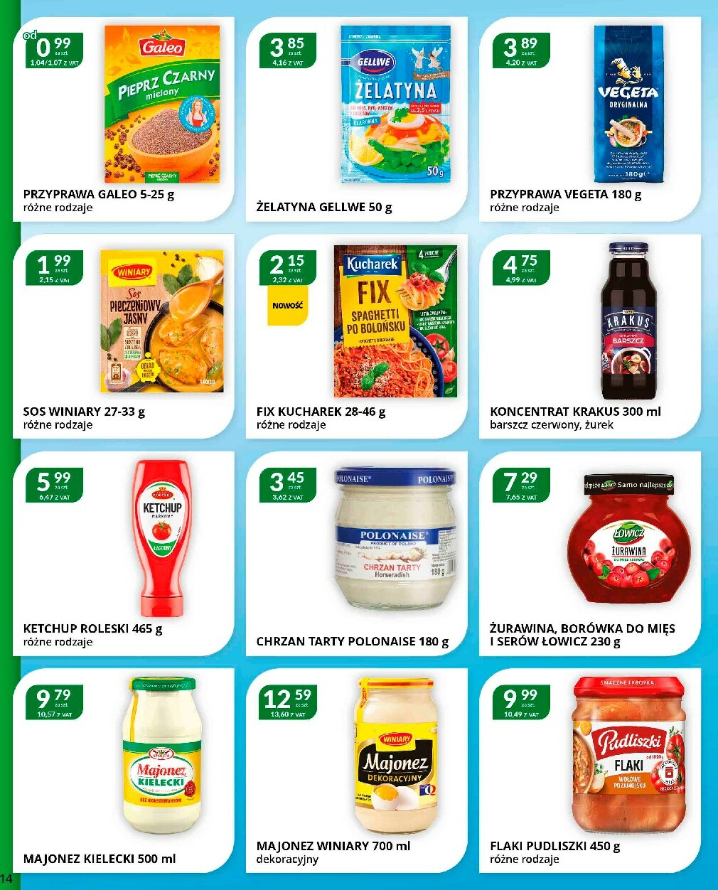 eurocash - Gazetka Eurocash - Cash & Carry - ważna od 22.09. do 19.10. - page: 14
