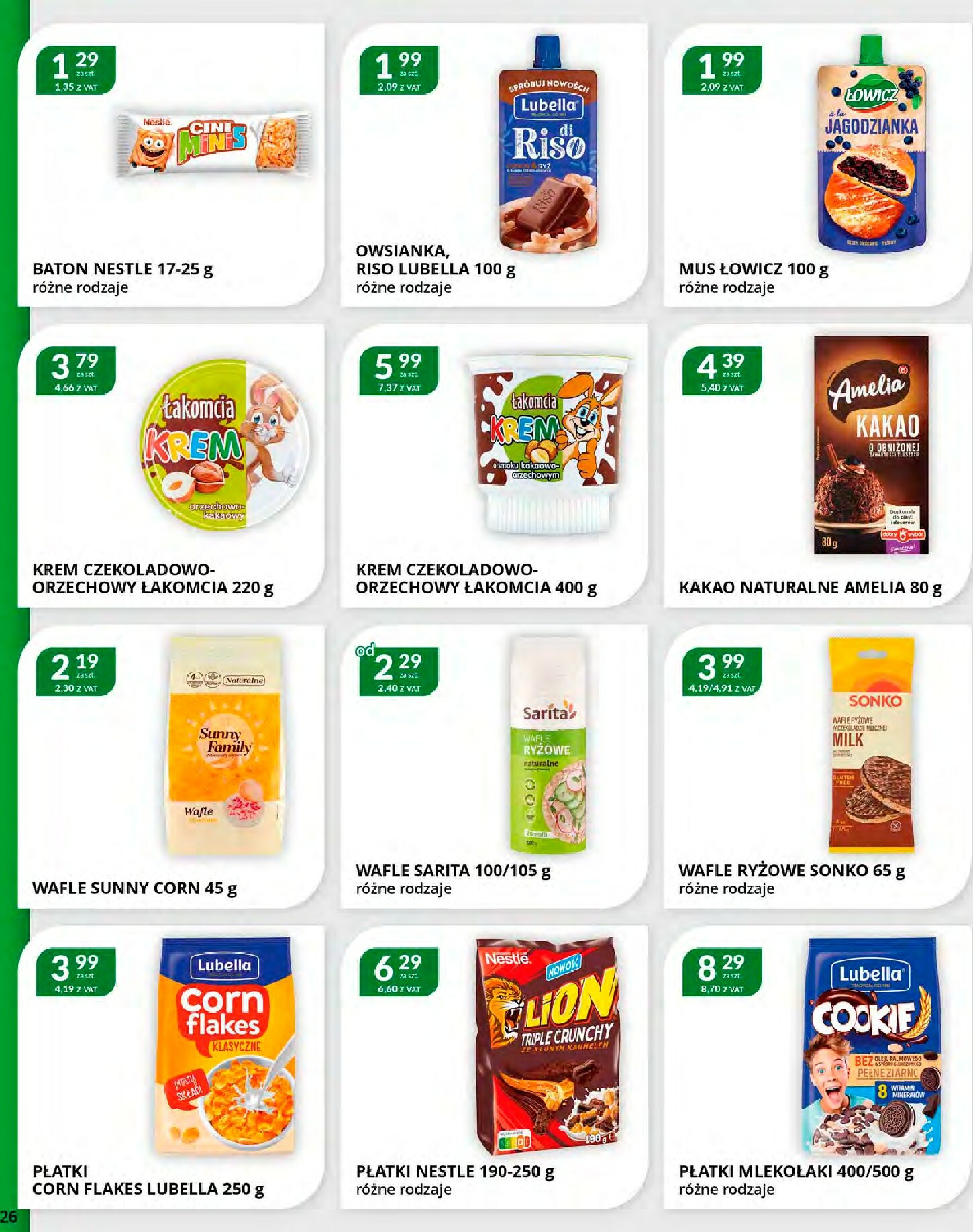 eurocash - Gazetka Eurocash - Cash & Carry - ważna od 20.10. do 16.11. - page: 26 eurocash - Gazetka Eurocash - Cash & Carry - ważna od 20.10. do 16.11. - page: 26