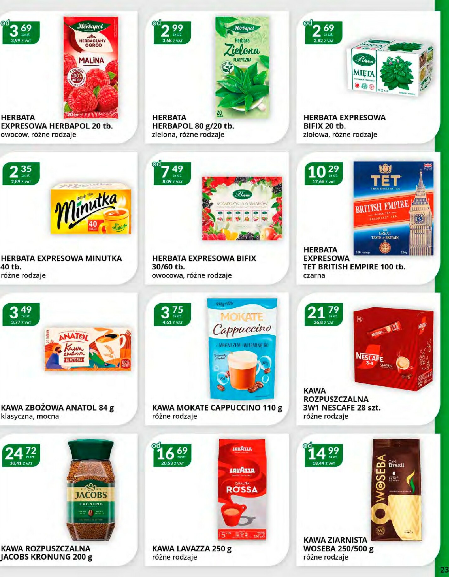 eurocash - Gazetka Eurocash - Cash & Carry - ważna od 20.10. do 16.11. - page: 23 eurocash - Gazetka Eurocash - Cash & Carry - ważna od 20.10. do 16.11. - page: 23