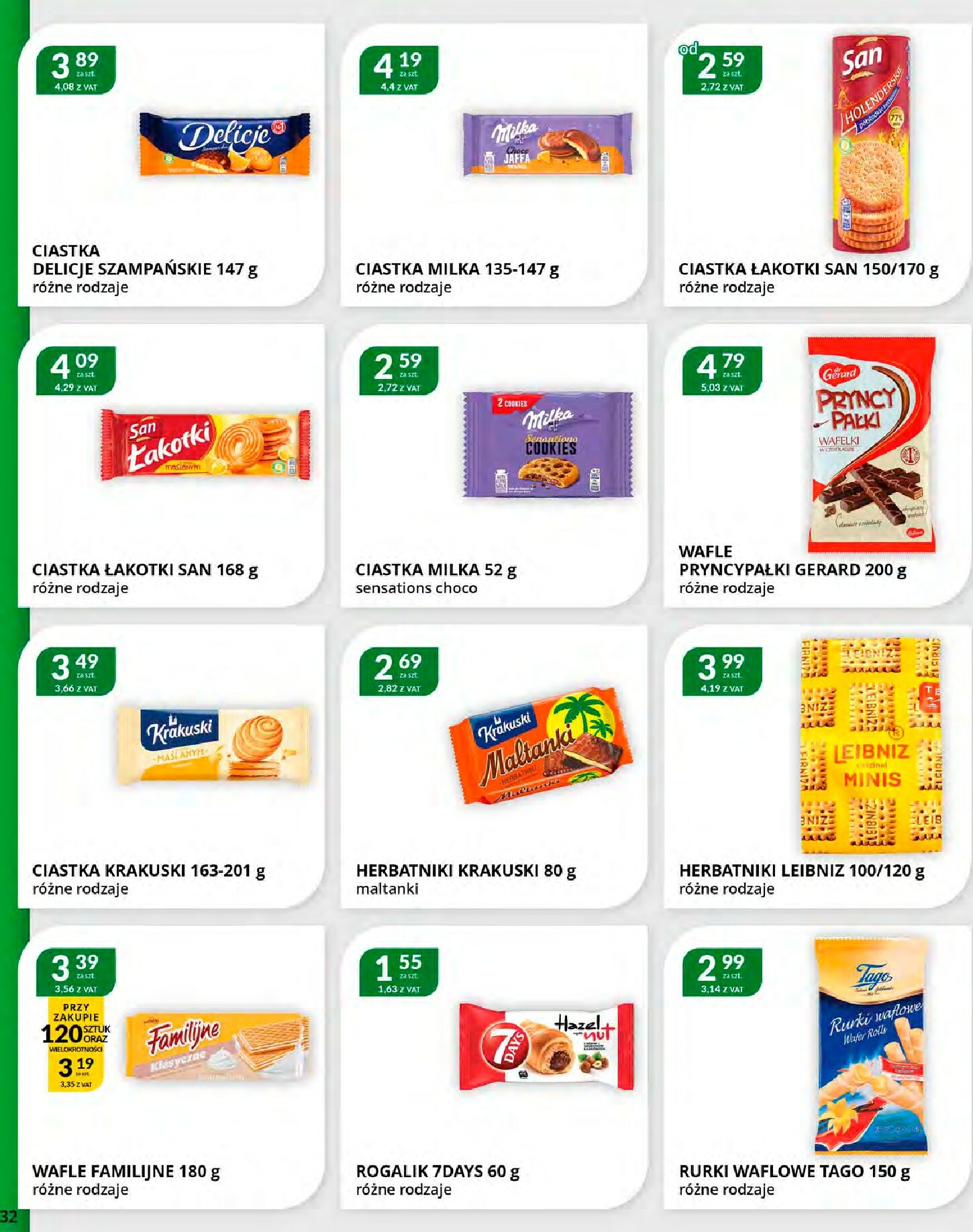 eurocash - Gazetka Eurocash - Cash & Carry - ważna od 20.10. do 16.11. - page: 32 eurocash - Gazetka Eurocash - Cash & Carry - ważna od 20.10. do 16.11. - page: 32