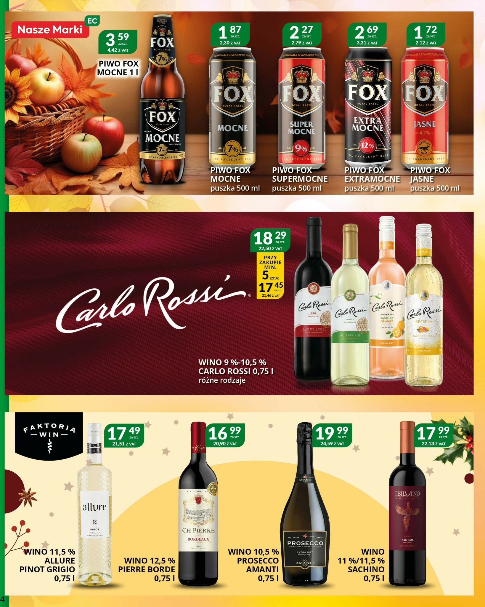 eurocash - Gazetka Eurocash - Katalog Alkoholowy - ważna od 01.11. do 30.11. - page: 4