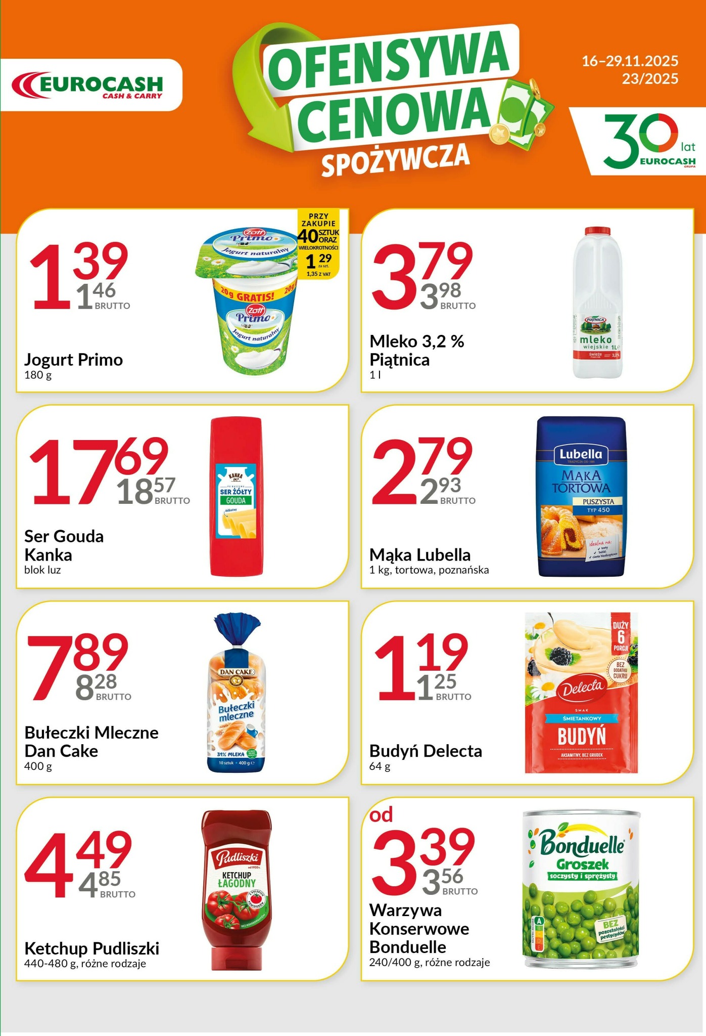 eurocash - Gazetka Eurocash - Ofensywa Spożywcza - ważna od 16.11. do 29.11.