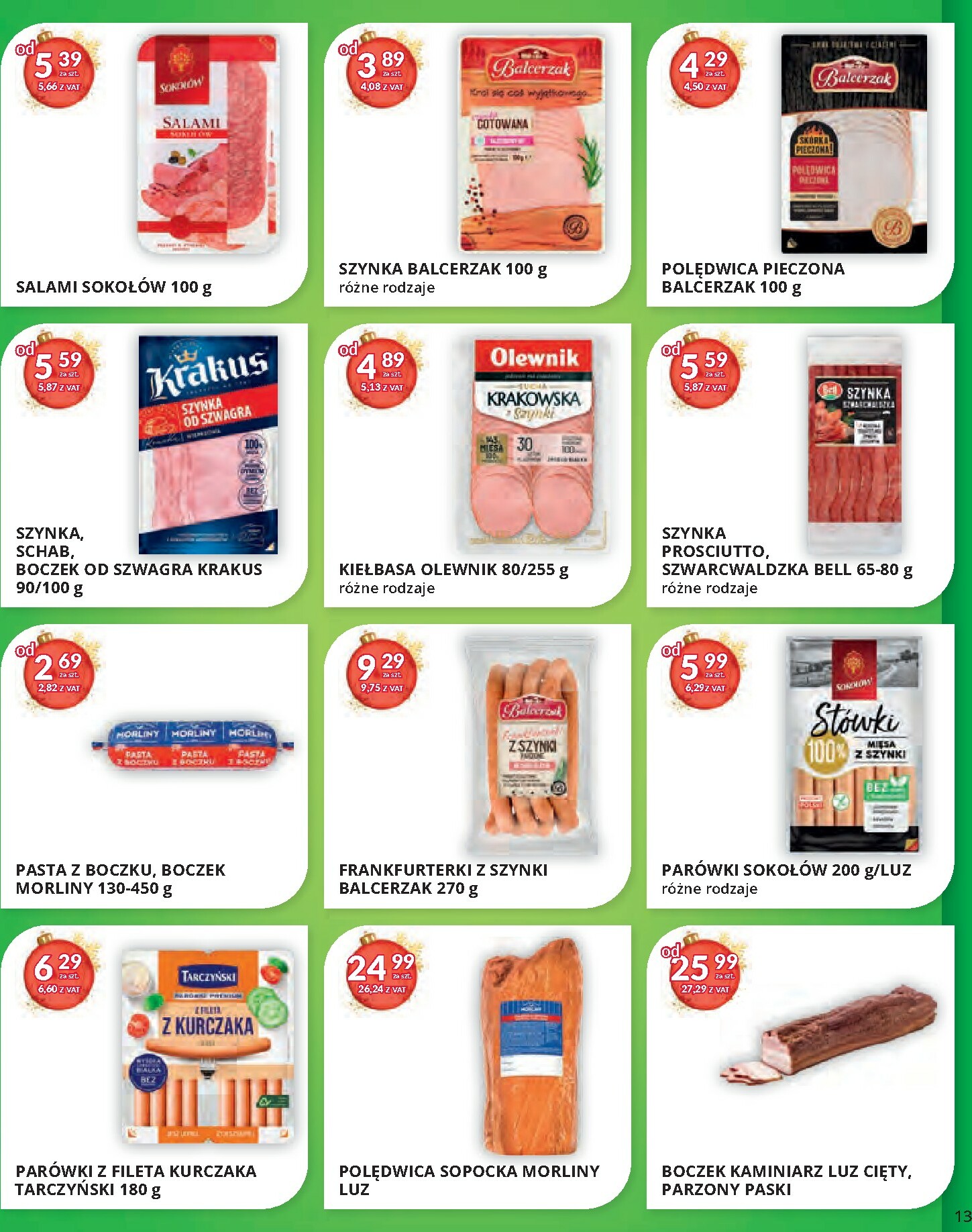 eurocash - Gazetka Eurocash - Cash & Carry - ważna od 17.11. do 14.12. - page: 13