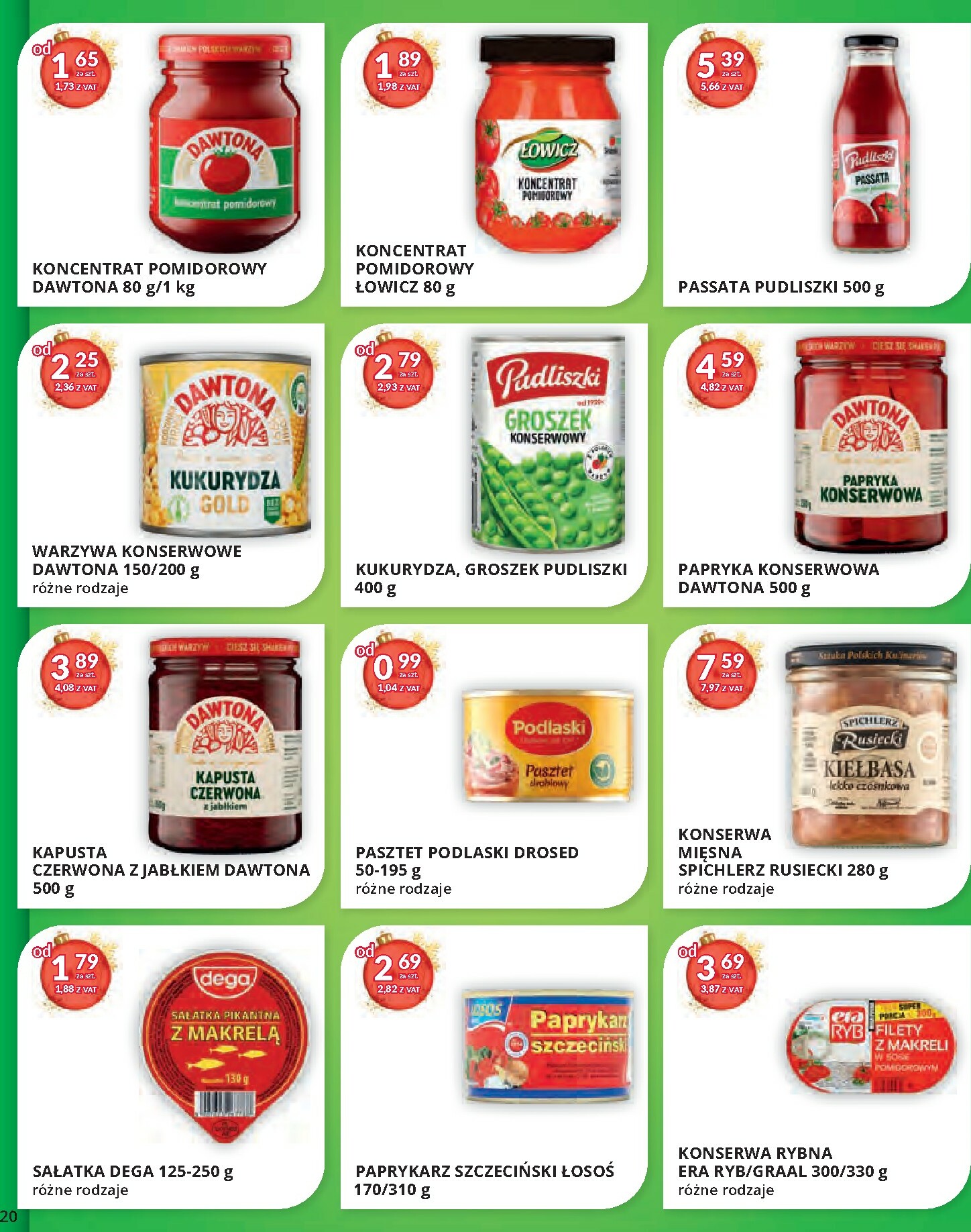 eurocash - Gazetka Eurocash - Cash & Carry - ważna od 17.11. do 14.12. - page: 20