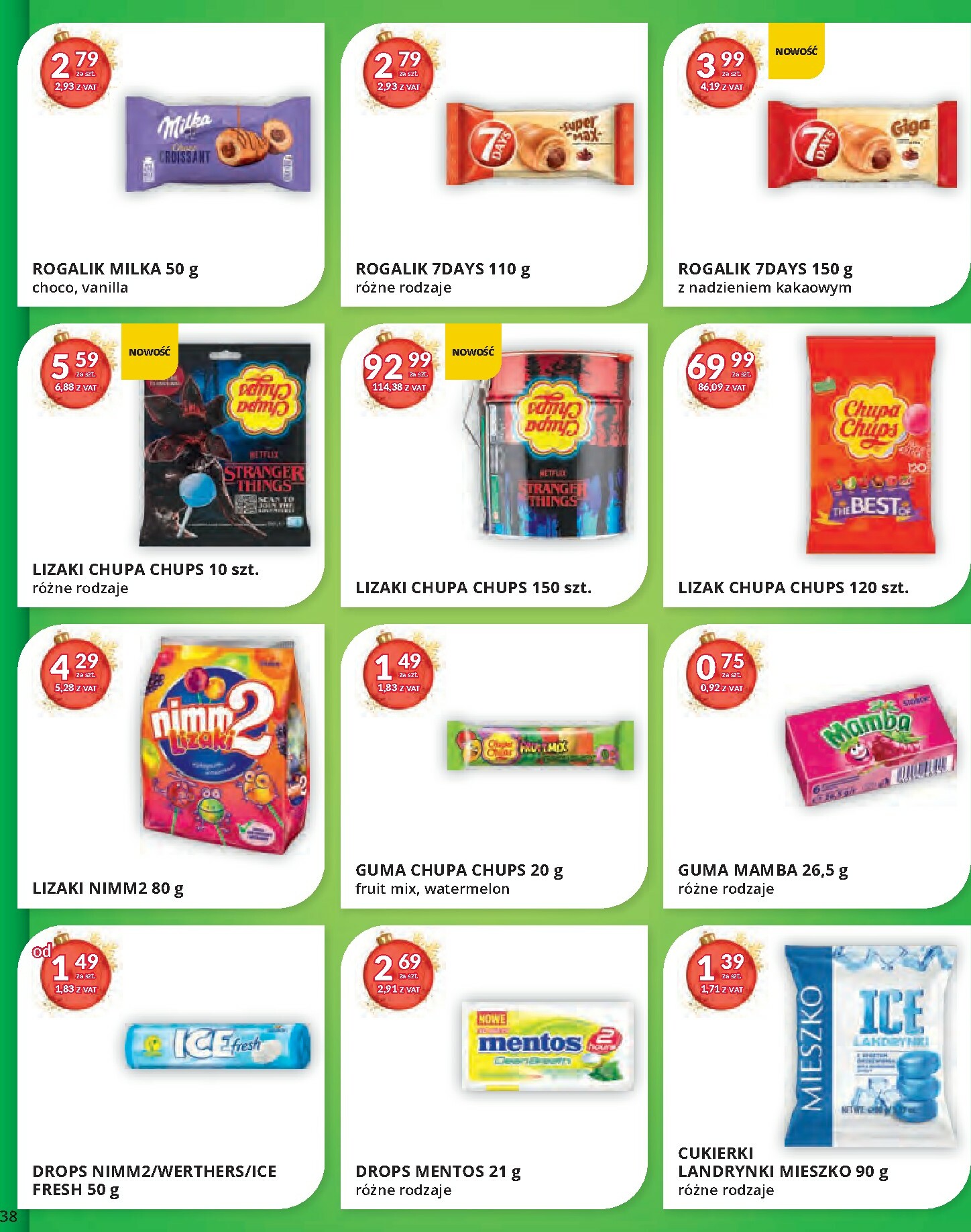 eurocash - Gazetka Eurocash - Cash & Carry - ważna od 17.11. do 14.12. - page: 38