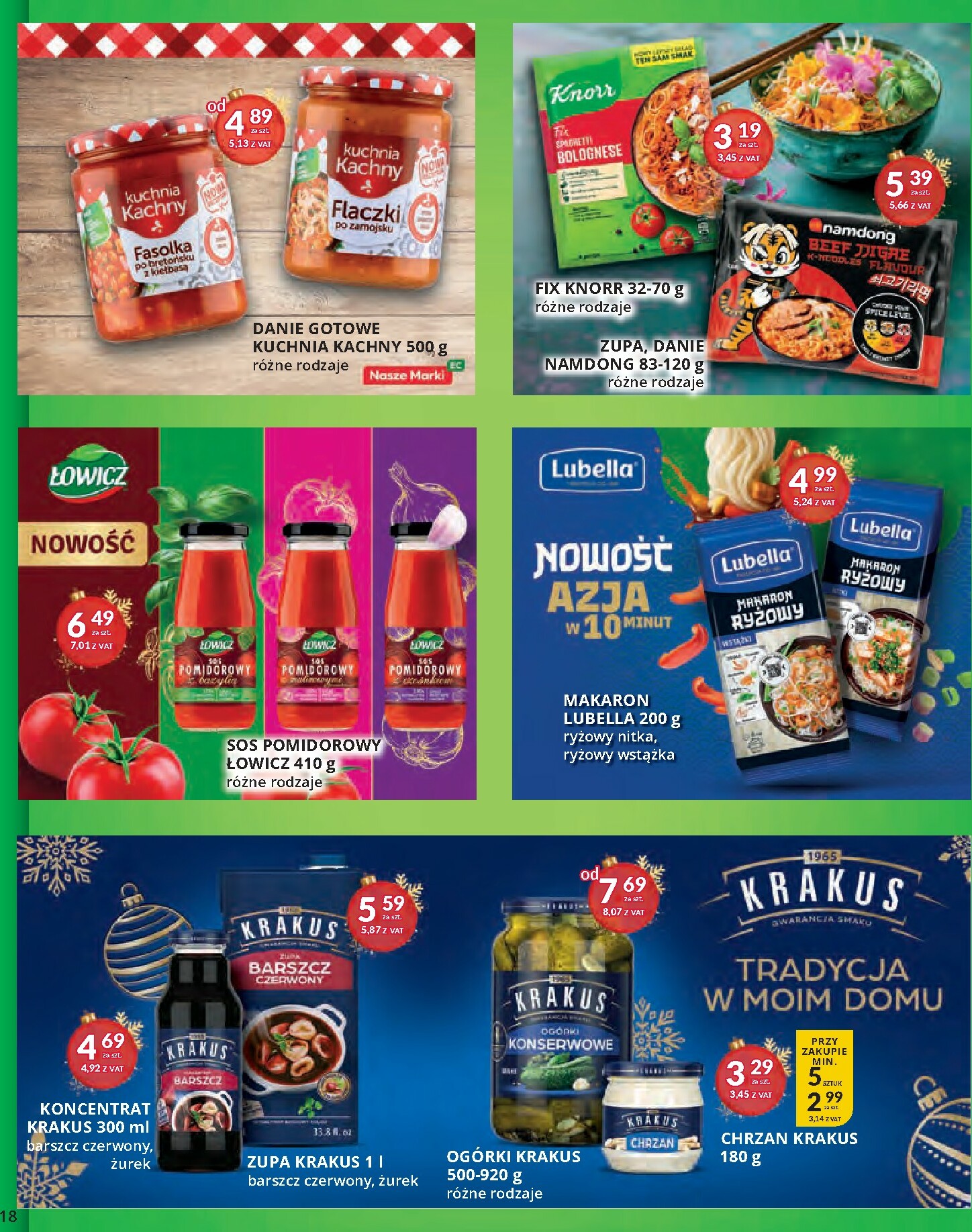 eurocash - Gazetka Eurocash - Cash & Carry - ważna od 17.11. do 14.12. - page: 18