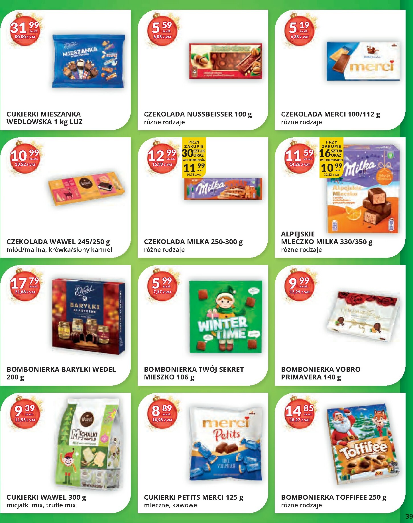 eurocash - Gazetka Eurocash - Cash & Carry - ważna od 17.11. do 14.12. - page: 39