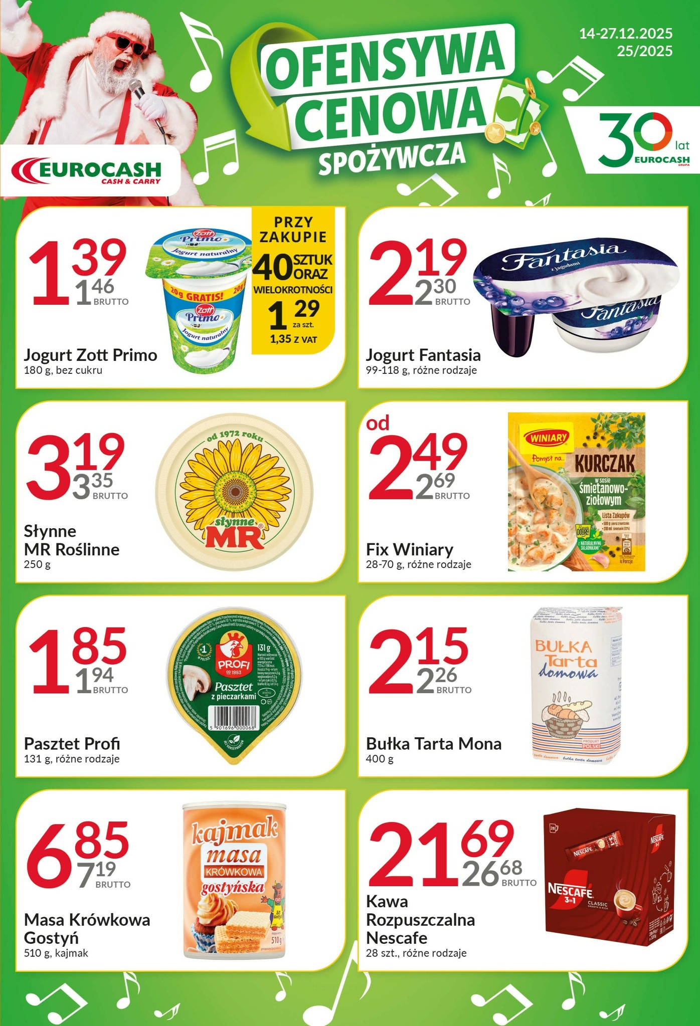 eurocash - Gazetka Eurocash - Ofensywa Spożywcza - ważna od 14.12. do 27.12.