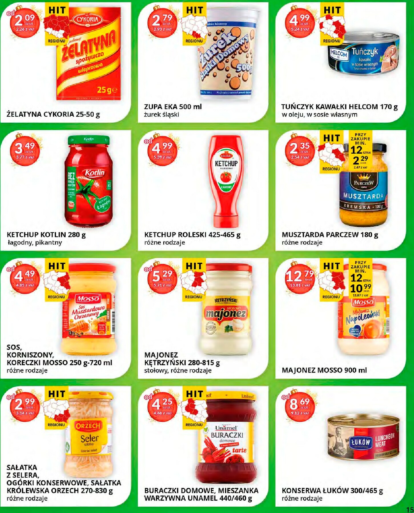 eurocash - Gazetka Eurocash - Cash & Carry - ważna od 15.12. do 07.01. - page: 15