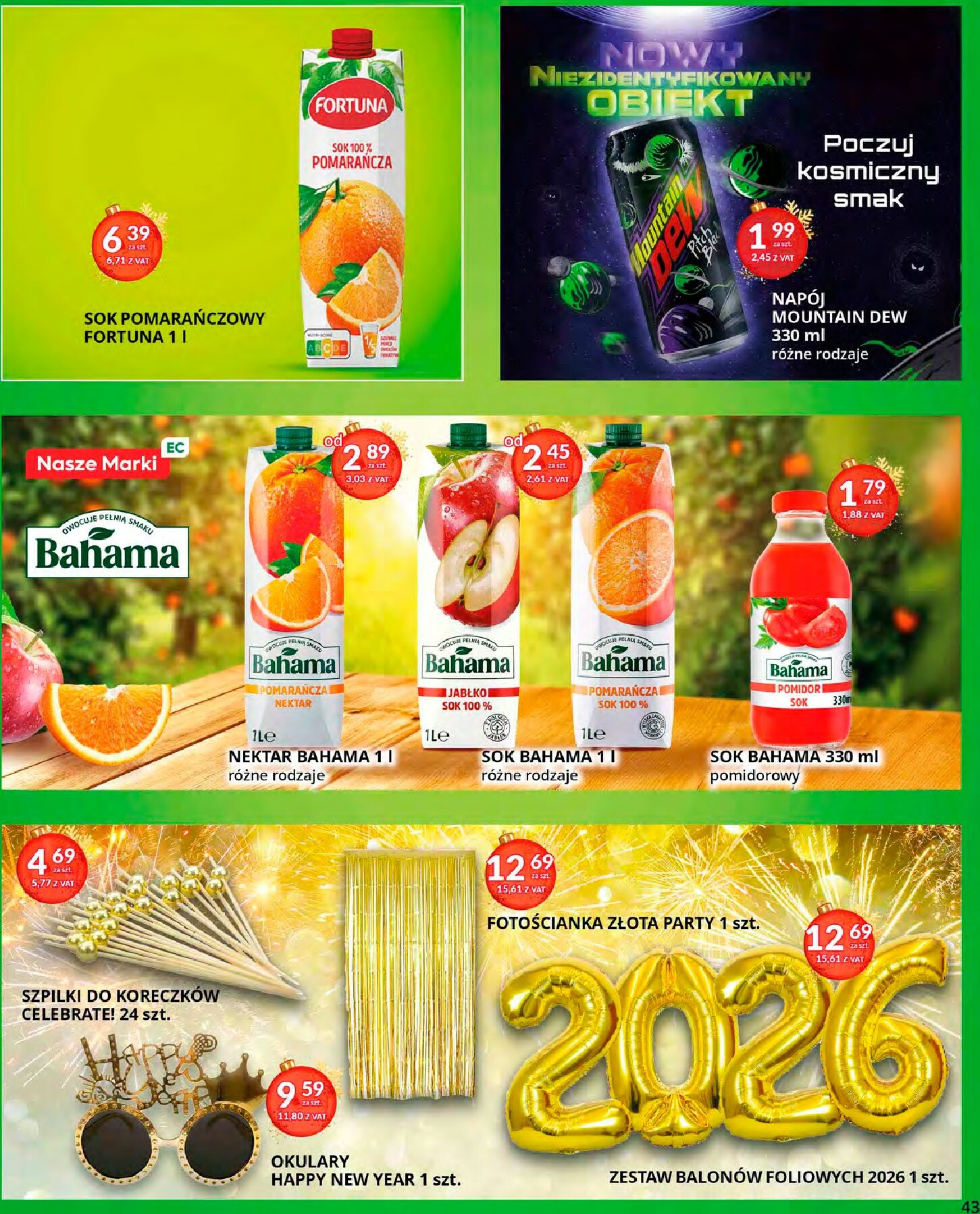 eurocash - Gazetka Eurocash - Cash & Carry - ważna od 15.12. do 07.01. - page: 43