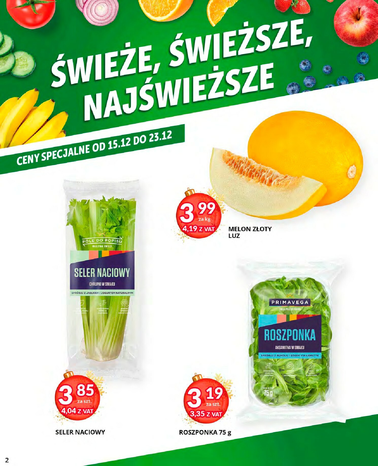 eurocash - Gazetka Eurocash - Cash & Carry - ważna od 15.12. do 07.01. - page: 2
