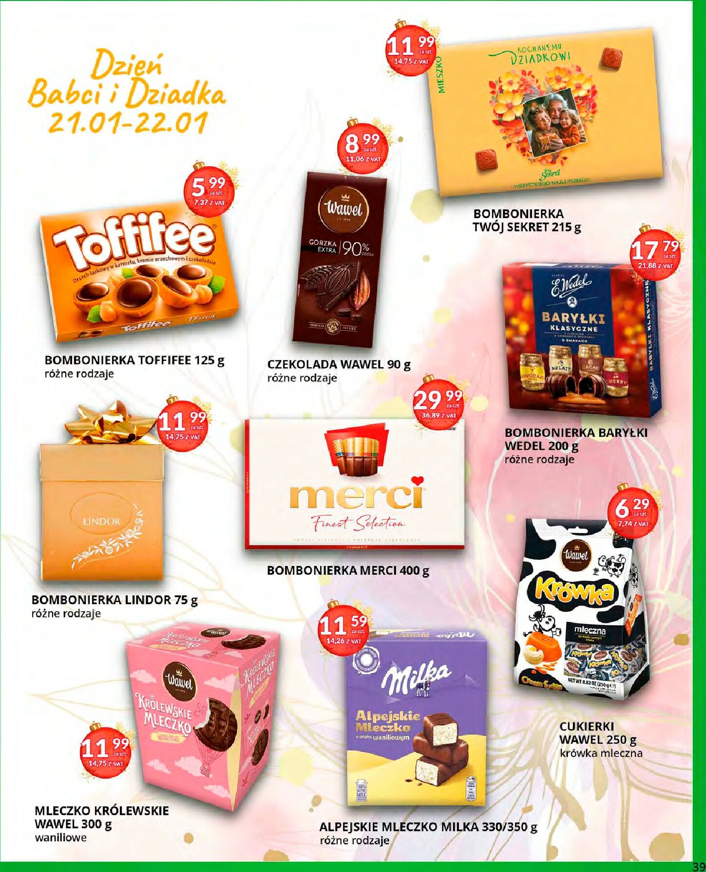 eurocash - Gazetka Eurocash - Cash & Carry - ważna od 15.12. do 07.01. - page: 39