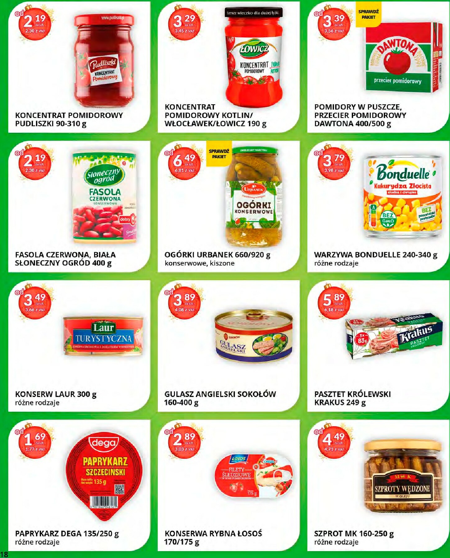 eurocash - Gazetka Eurocash - Cash & Carry - ważna od 15.12. do 07.01. - page: 18