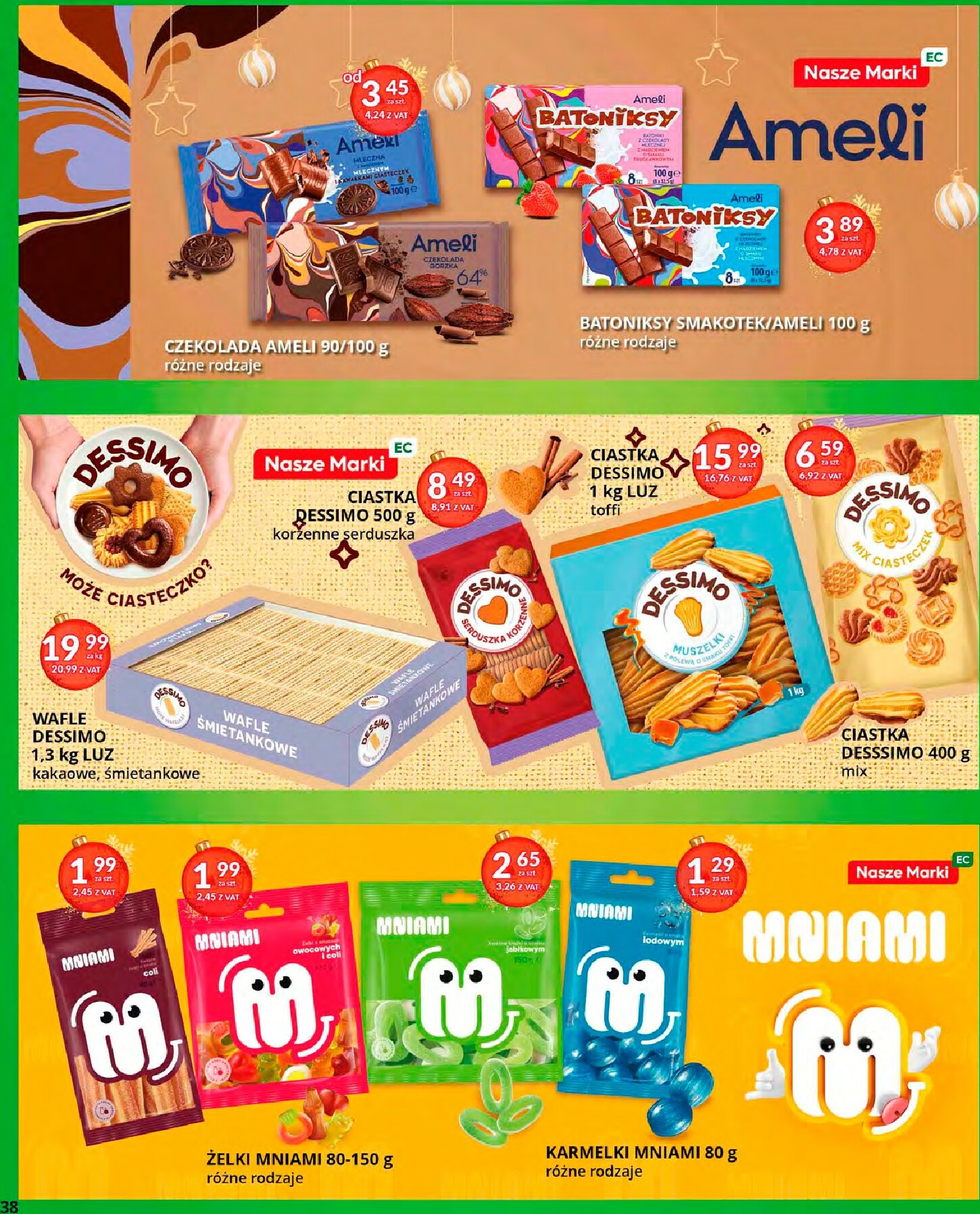 eurocash - Gazetka Eurocash - Cash & Carry - ważna od 15.12. do 07.01. - page: 38