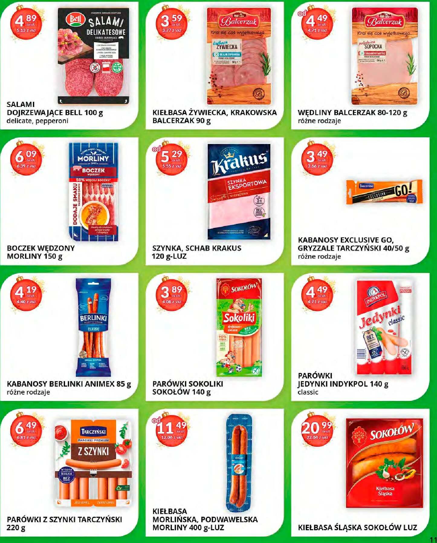 eurocash - Gazetka Eurocash - Cash & Carry - ważna od 15.12. do 07.01. - page: 11